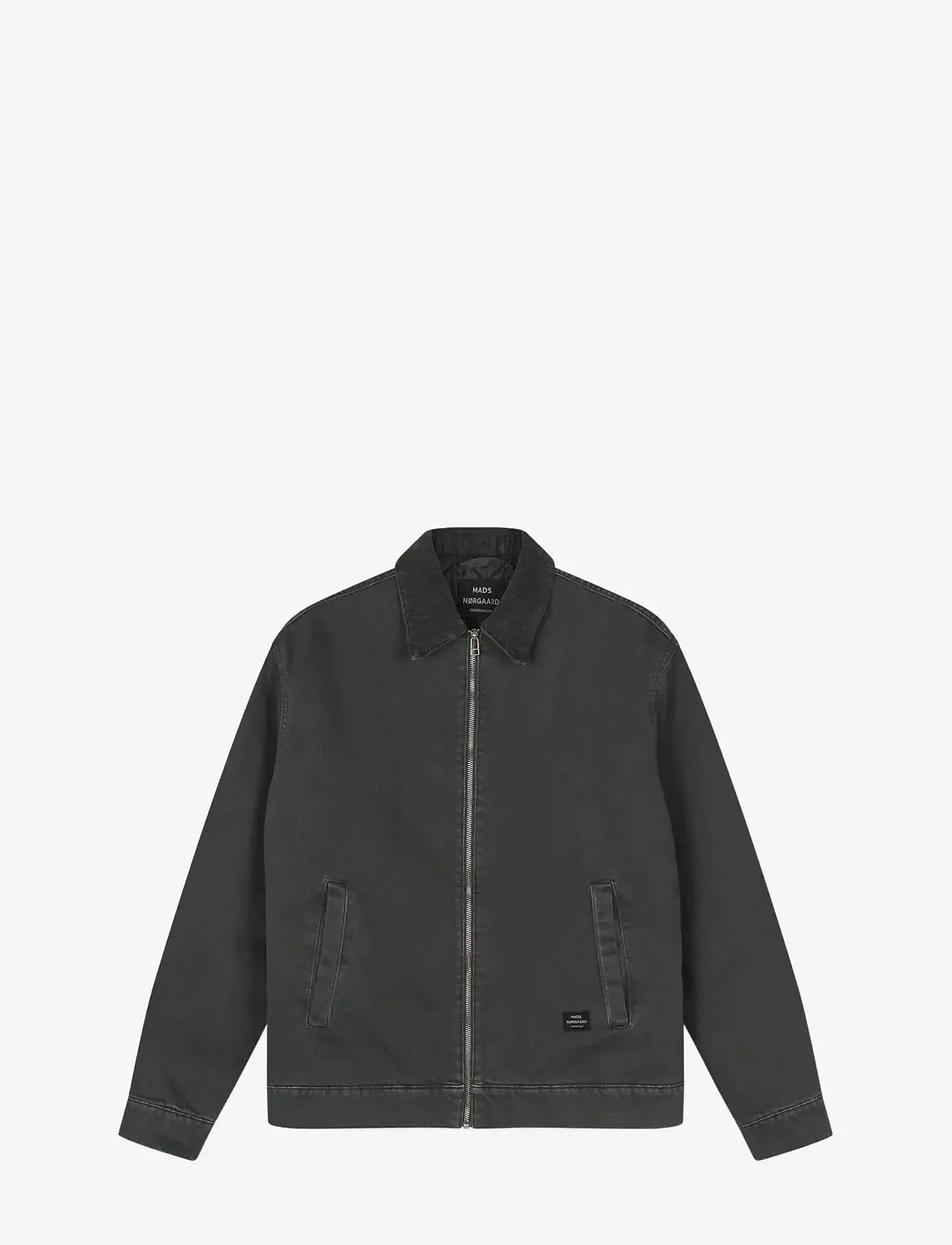 Mads Nørgaard - Soil Denim  Norton Padded Jacket - forede denimjakker - asphalt - 1
