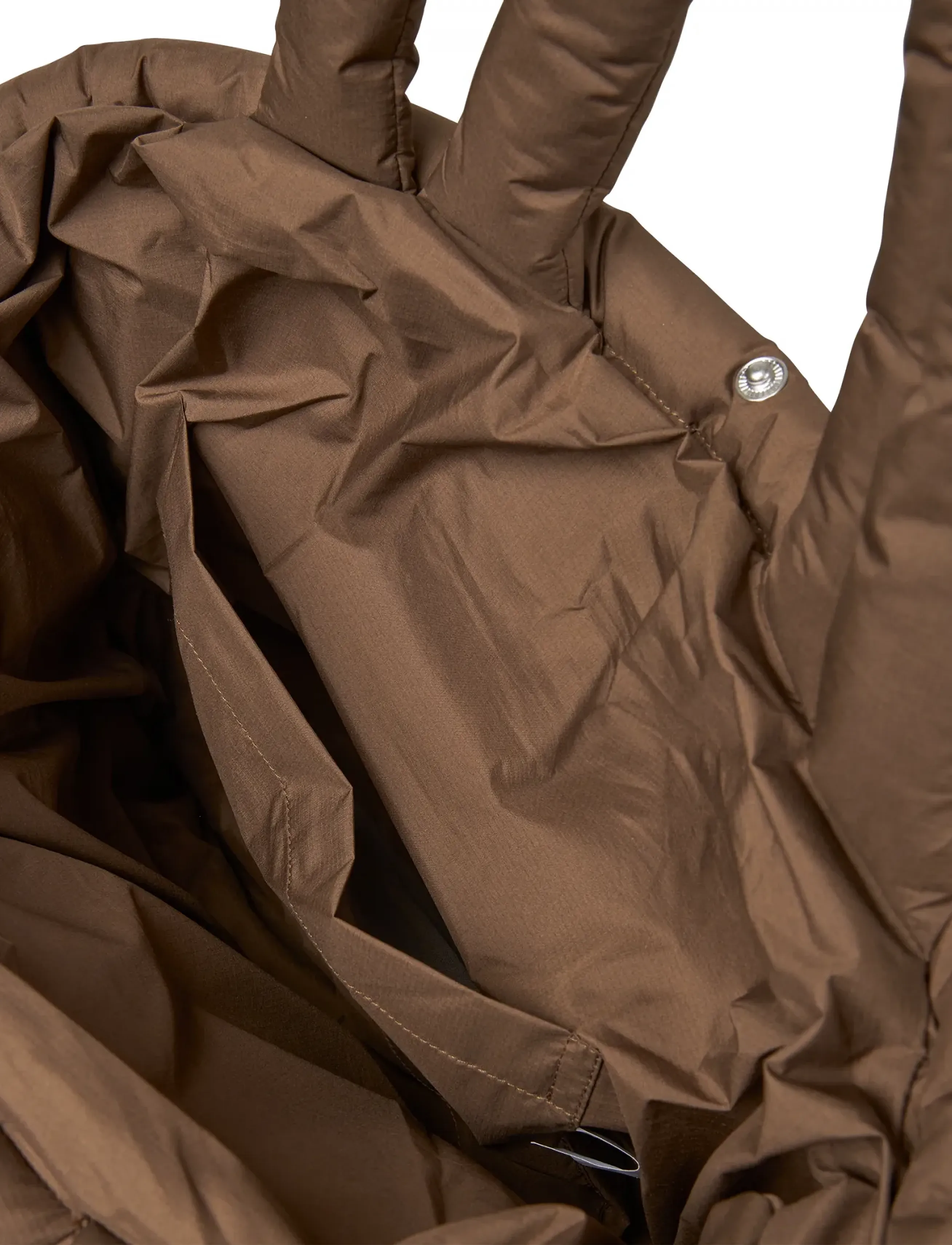 Mads Nørgaard - Light Ripstop Pillow Bag - kandekotid - cocoa - 4