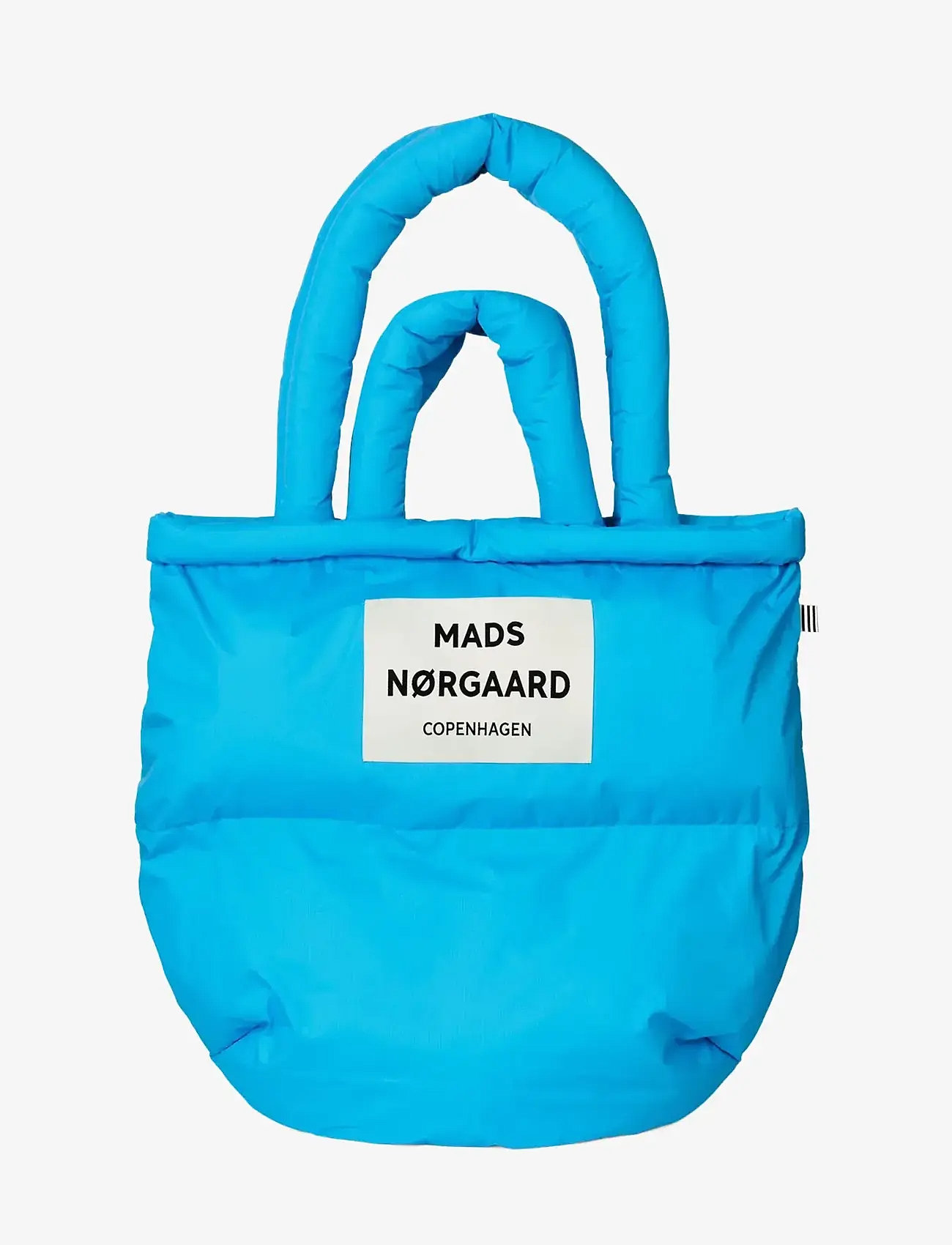 Mads Nørgaard - Light Ripstop Pillow Bag - tote bags - malibu blue - 0