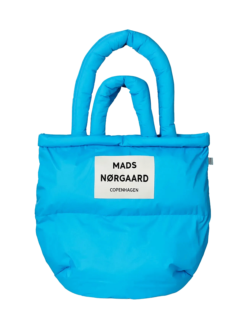 Mads Nørgaard - Light Ripstop Pillow Bag - tote bags - malibu blue - 0