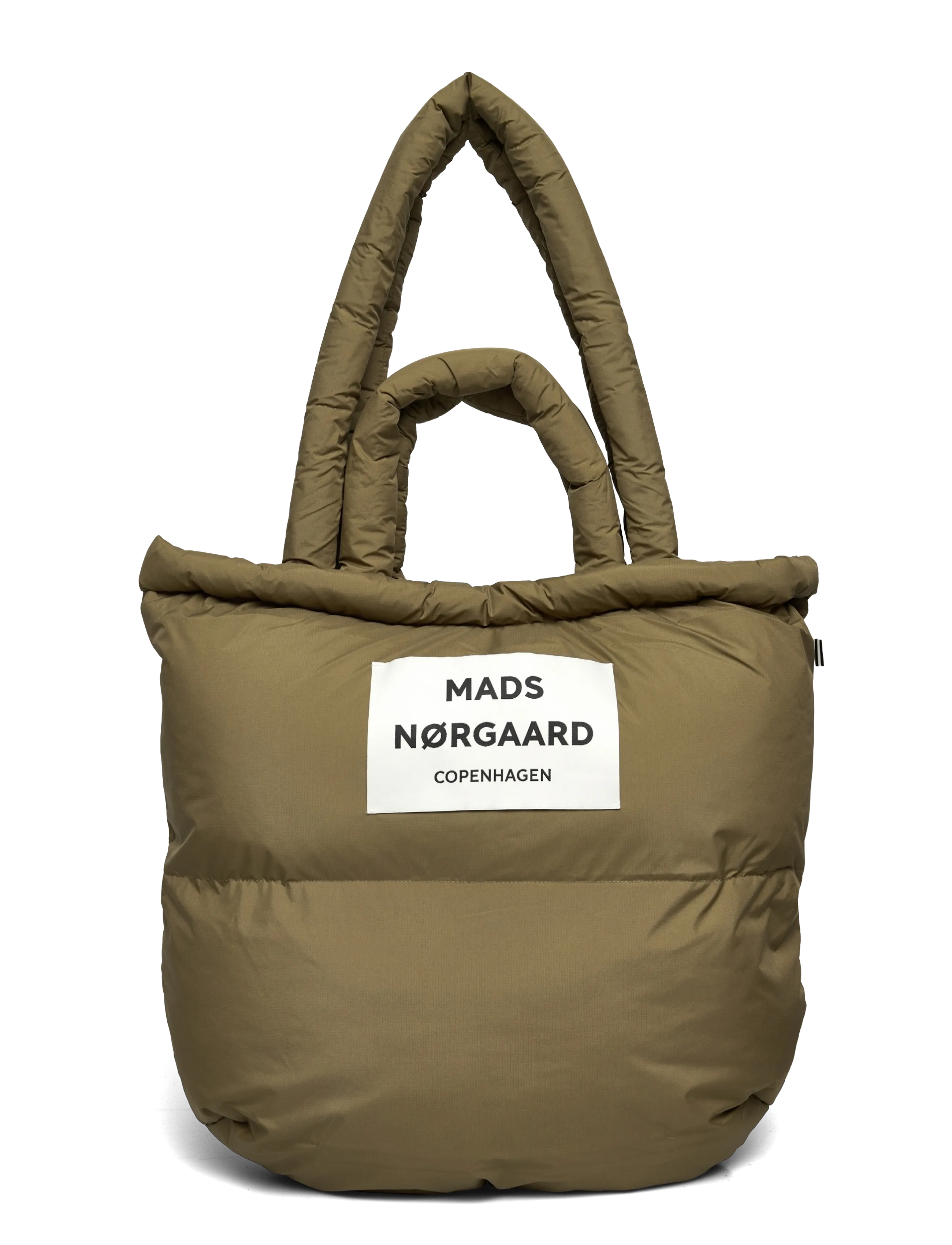 Mads Nørgaard Light Ripstop Pillow Bag, Kvinder, Pude Shopper Taske, Kakigrøn, Str: ONE SIZE