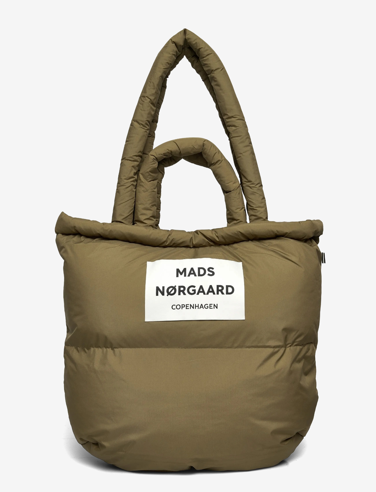 Mads Nørgaard - Light Ripstop Pillow Bag - tote bags - martini olive - 0