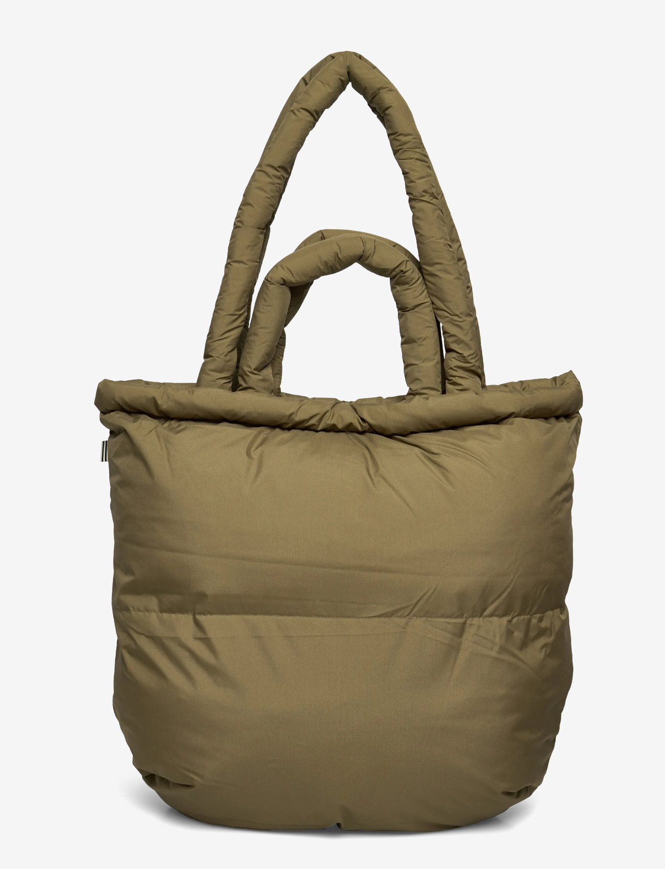 Mads Nørgaard - Light Ripstop Pillow Bag - tote bags - martini olive - 1