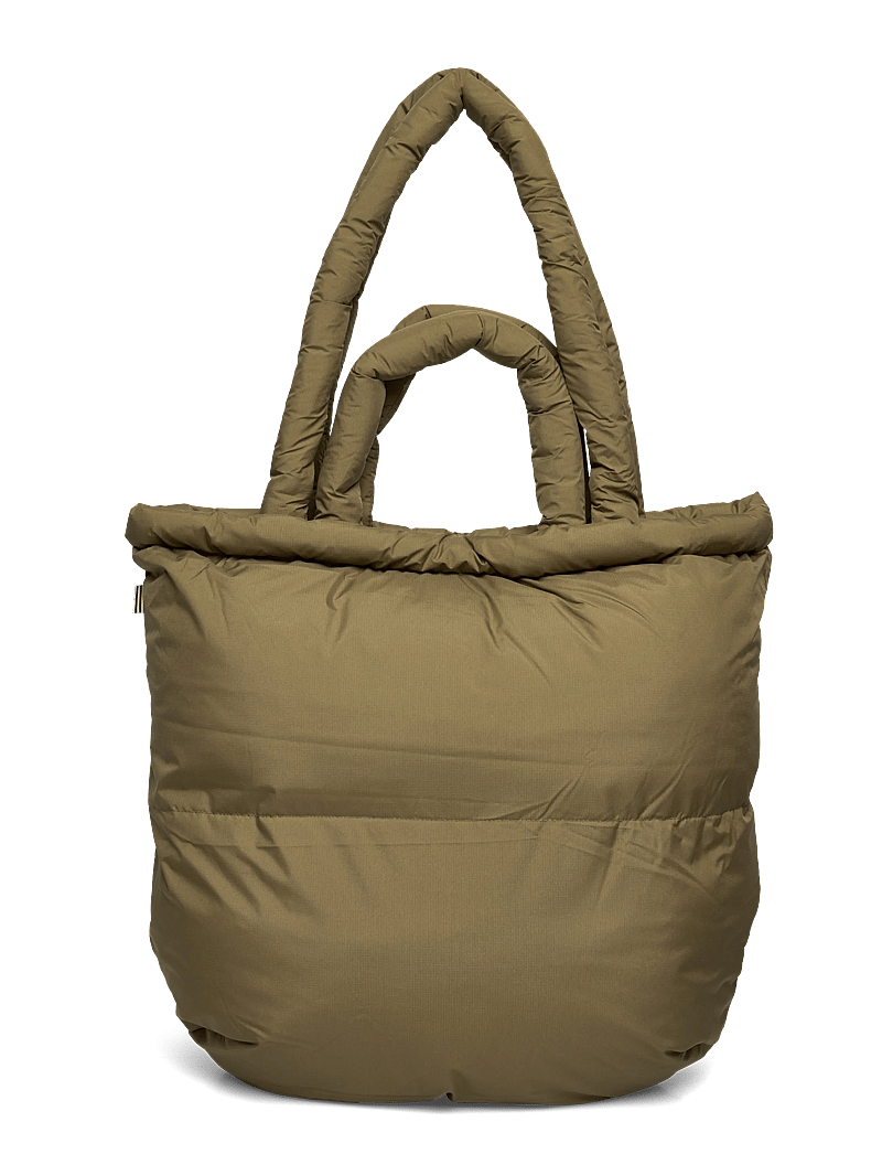 Mads Nørgaard - Light Ripstop Pillow Bag - tote bags - martini olive - 1