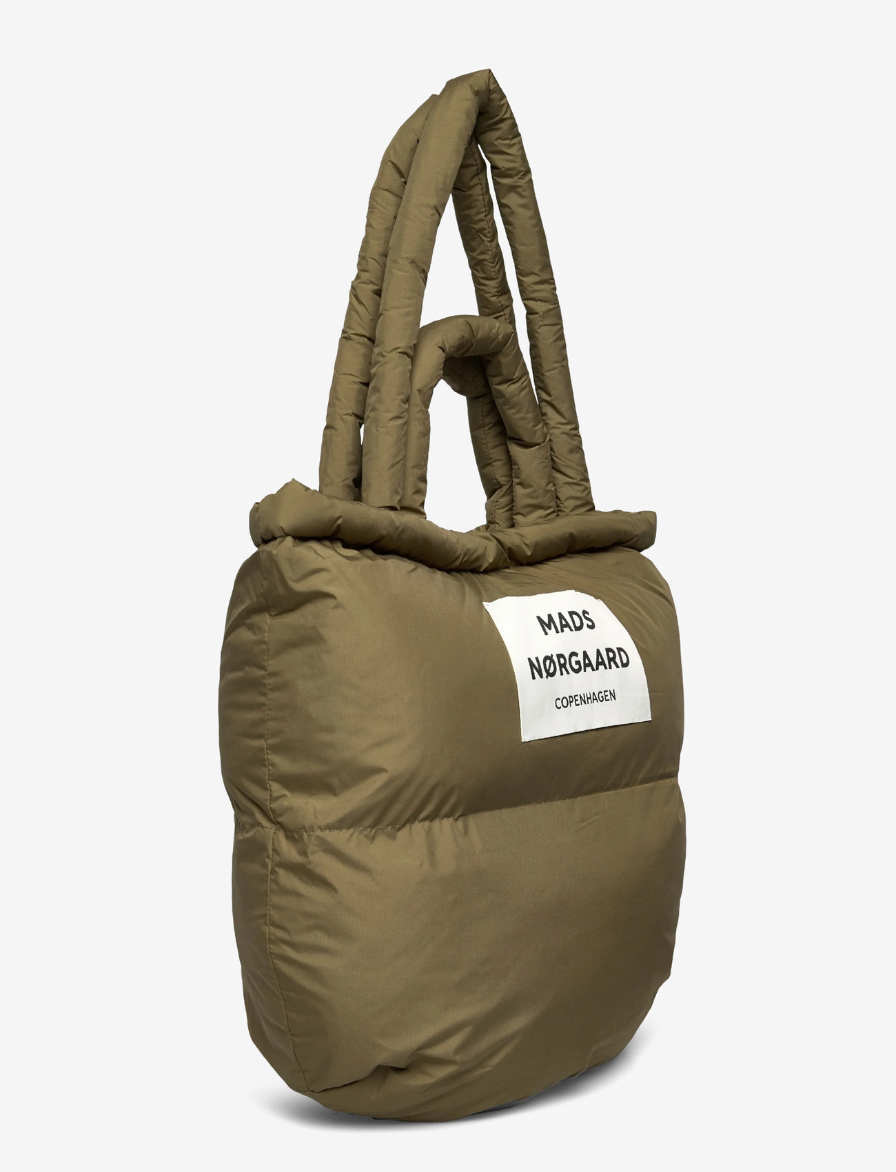 Mads Nørgaard - Light Ripstop Pillow Bag - tote bags - martini olive - 2