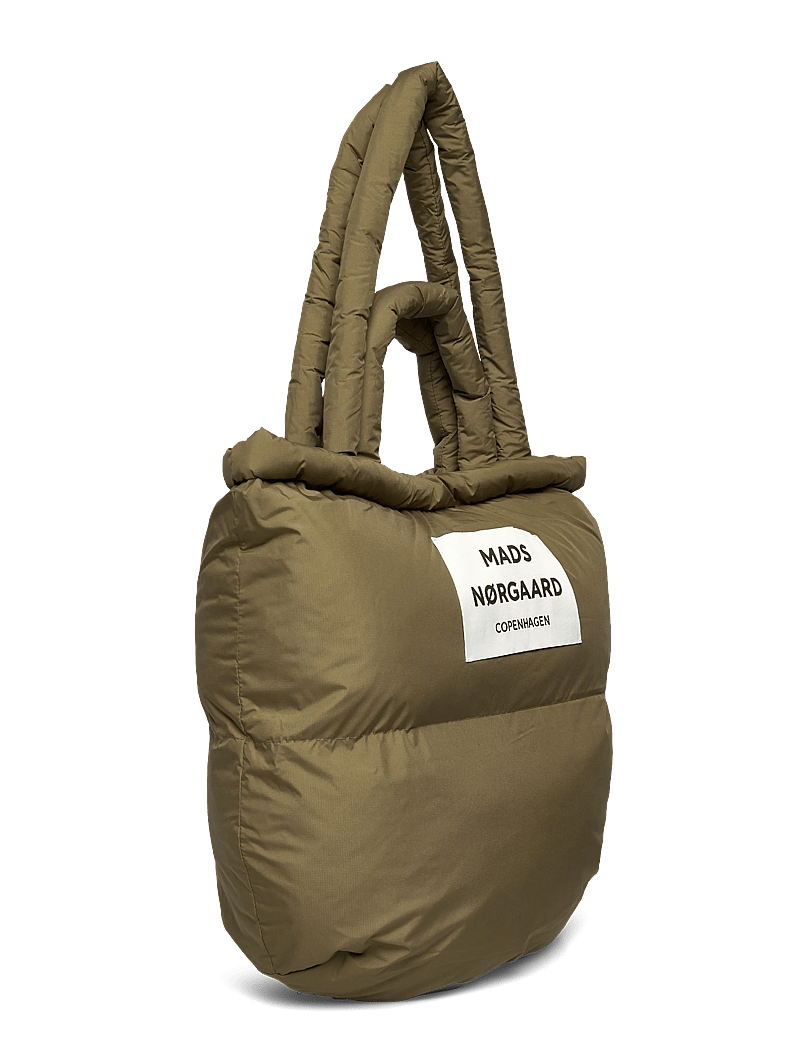 Mads Nørgaard - Light Ripstop Pillow Bag - tote bags - martini olive - 2