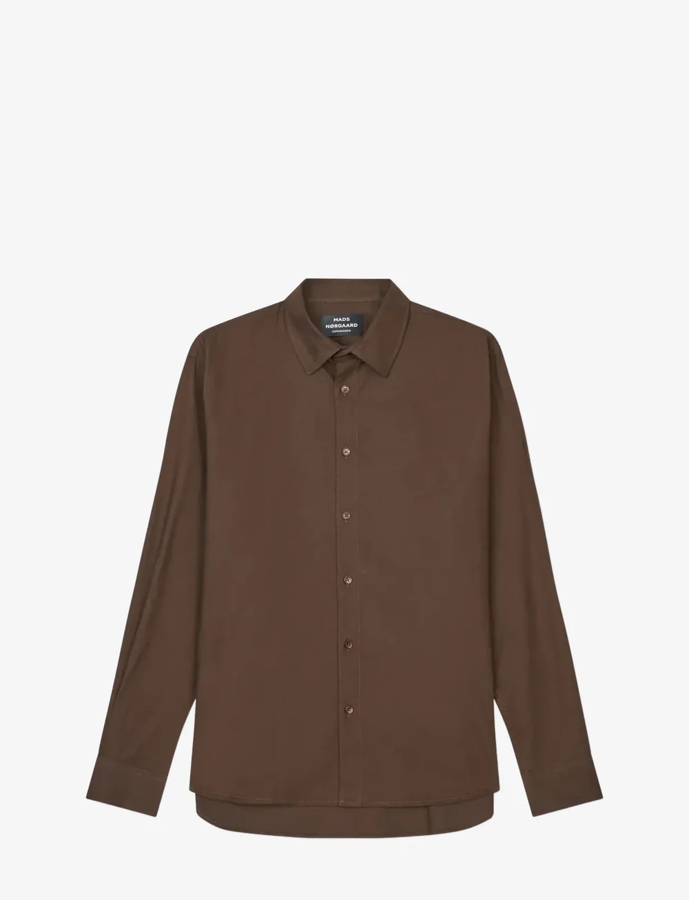 Mads Nørgaard - Cotton Flannel Sune Shirt - flannel-skjorter - demitasse - 1
