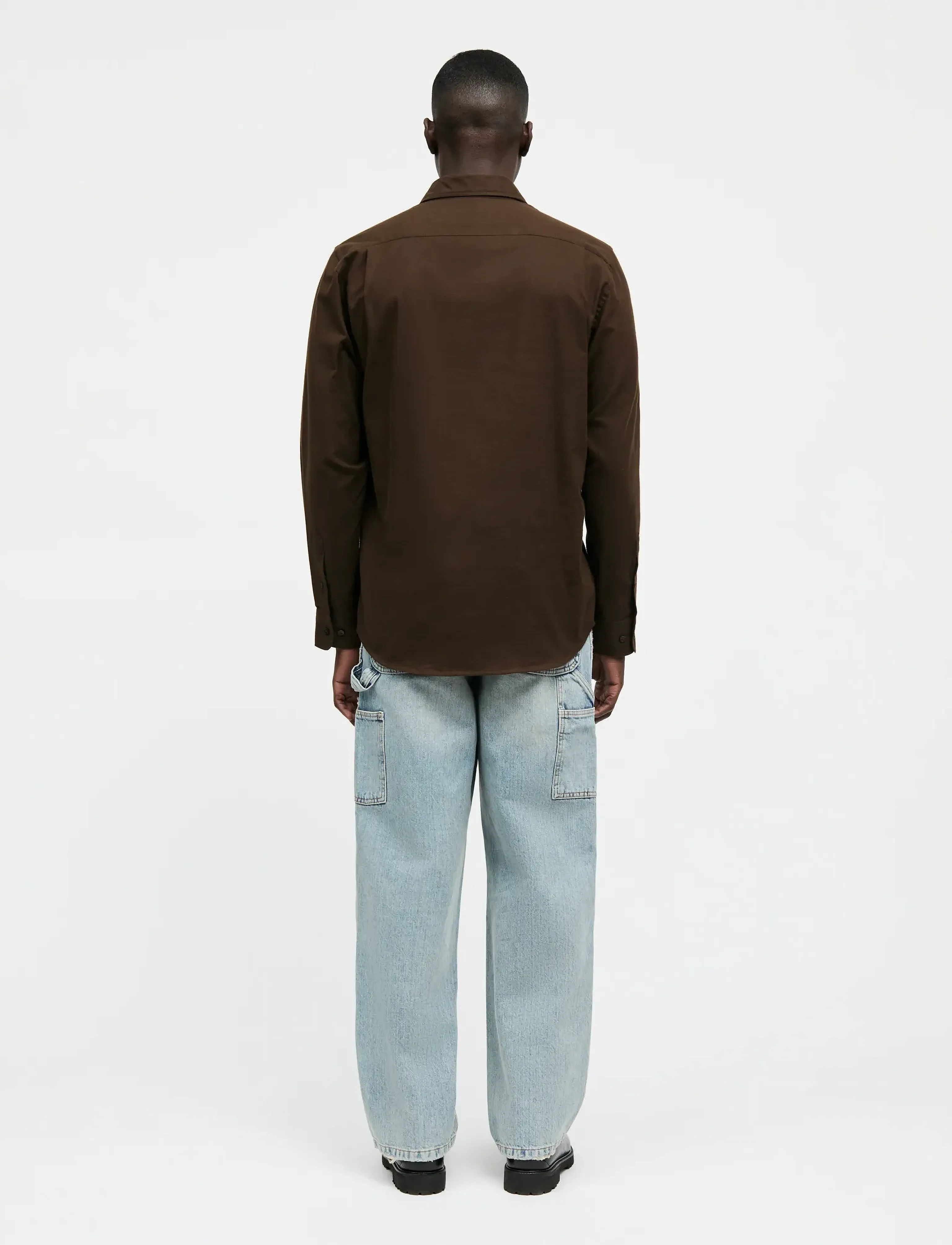 Mads Nørgaard - Cotton Flannel Sune Shirt - flanellsärgid - demitasse - 2
