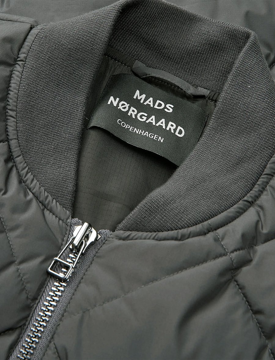 Mads Nørgaard - Light Ripstop Hunter Jacket - sügisjoped - asphalt - 3