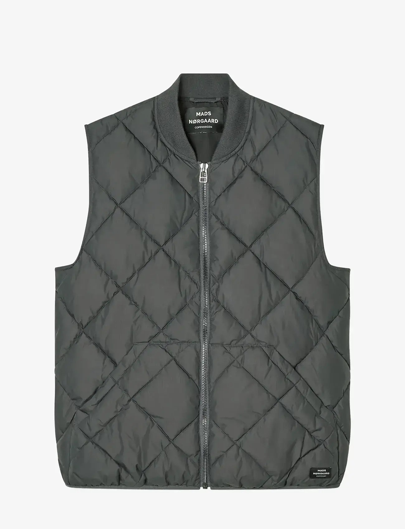 Mads Nørgaard - Light Ripstop Hunter  Vest - efterårstøj - asphalt - 1