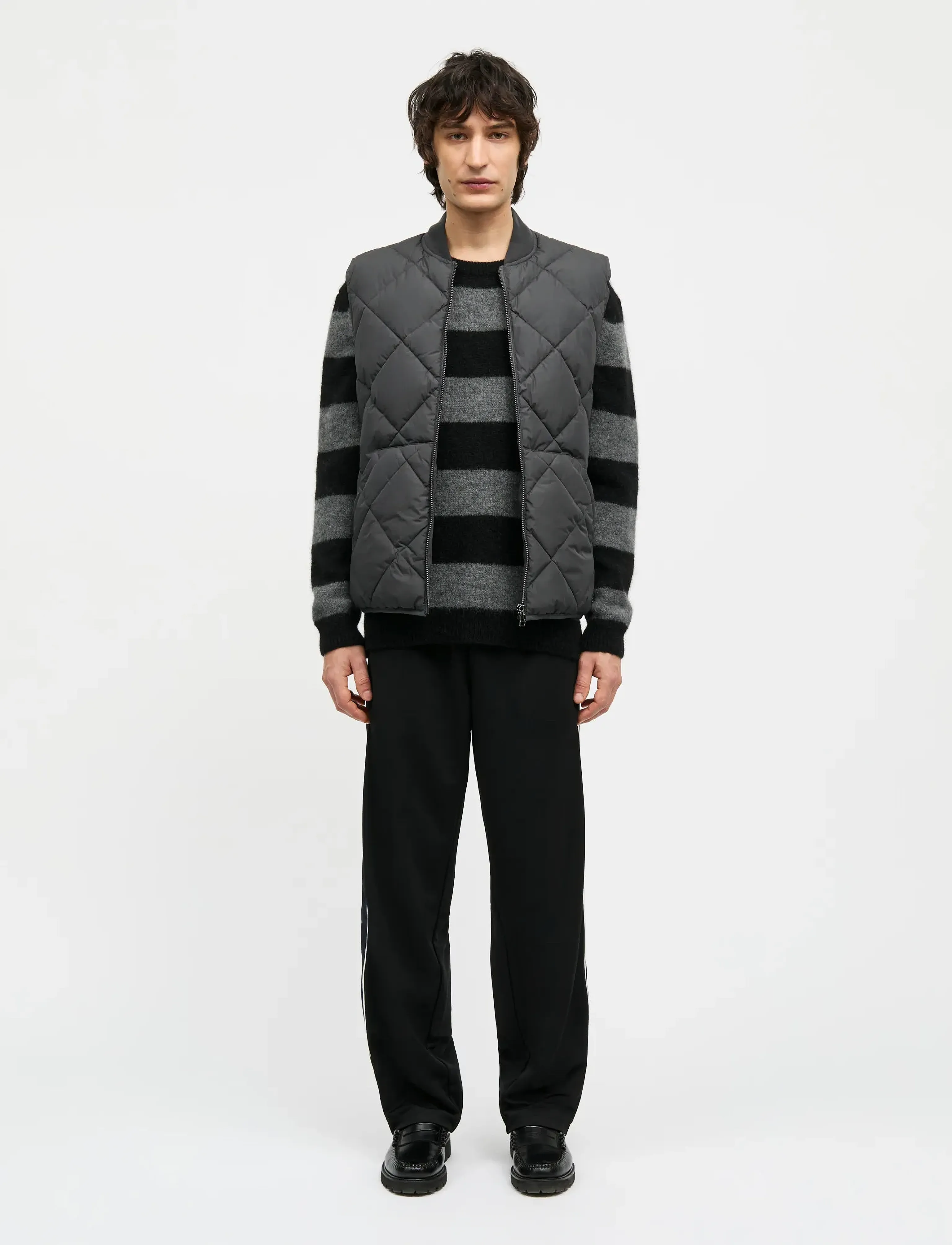 Mads Nørgaard Light Ripstop Hunter Vest, L, Grey, Overtøj > Veste, Herre