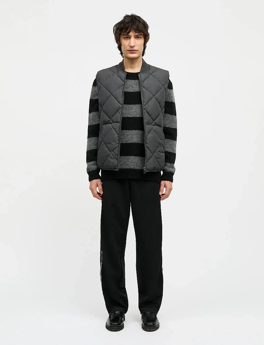 Mads Nørgaard - Light Ripstop Hunter Vest - kamizelki - asphalt - 0