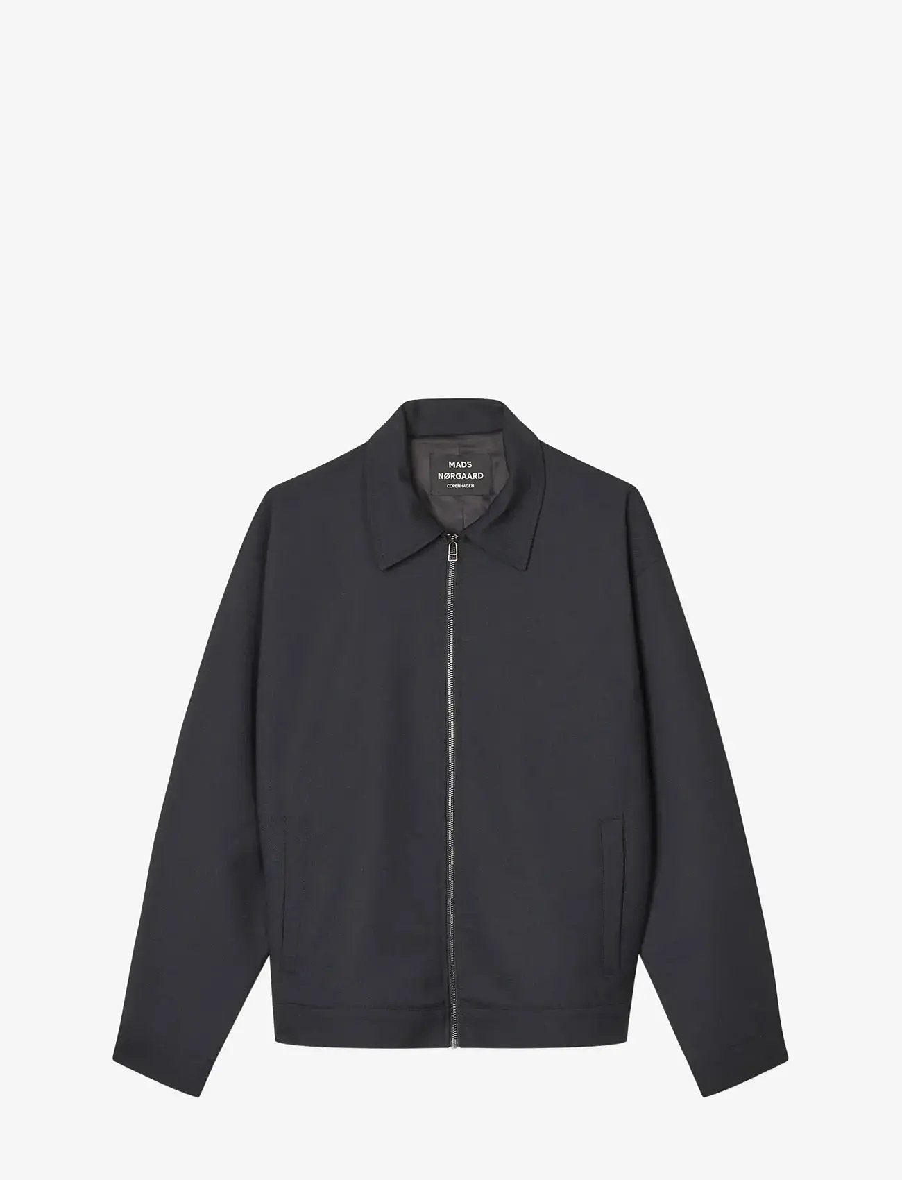 Mads Nørgaard - Super Twill Travis Jacket - vårjackor - black - 1