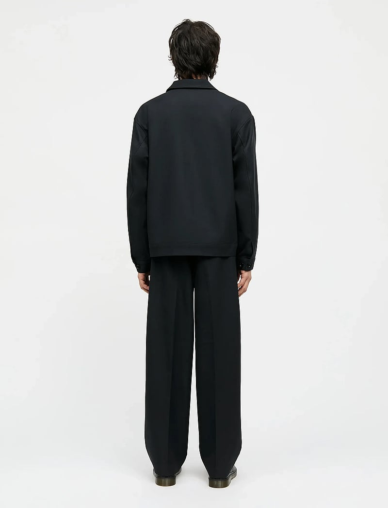 Mads Nørgaard - Super Twill Travis Jacket - vårjackor - black - 2