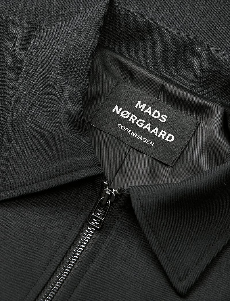Mads Nørgaard - Super Twill Travis Jacket - vårjackor - black - 3