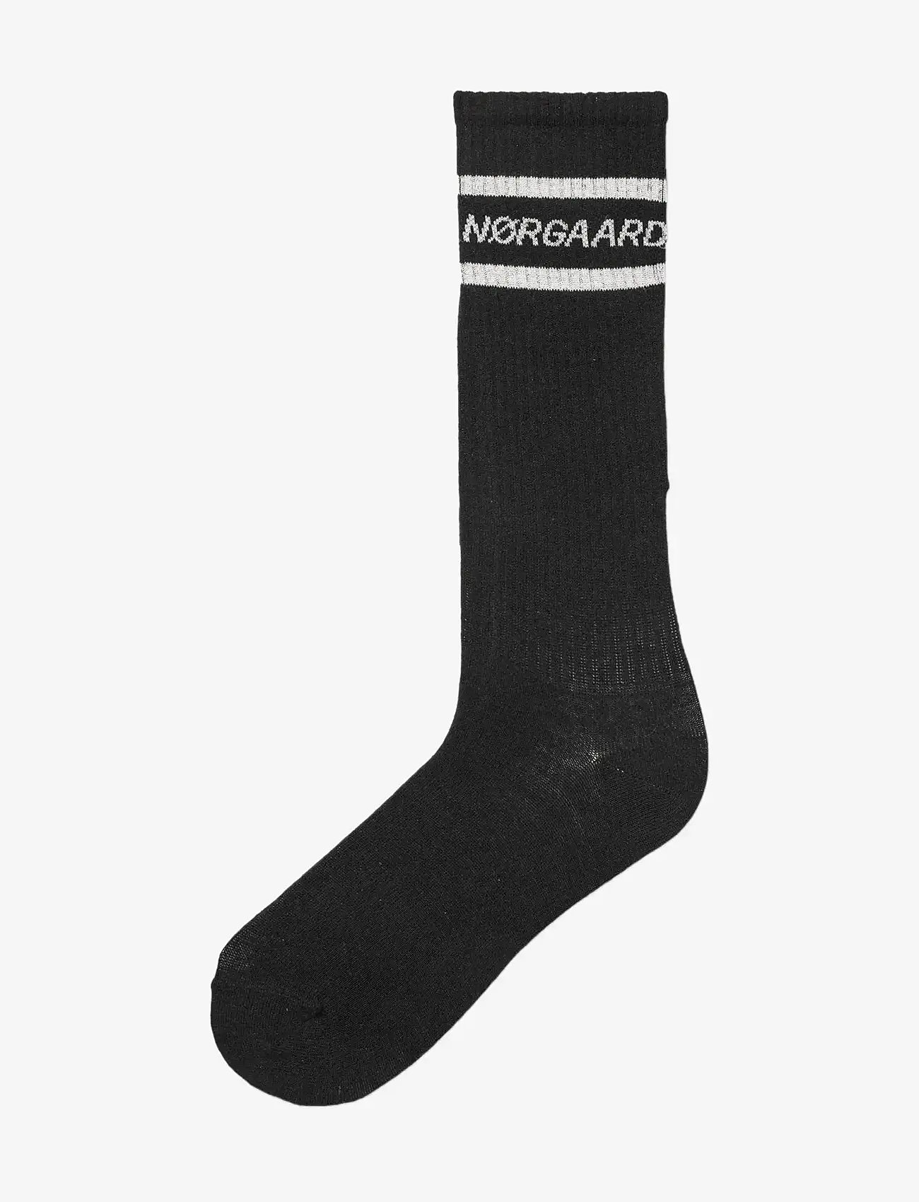 Mads Nørgaard - Sock Single Sport Longo - crew-socken - black - 0