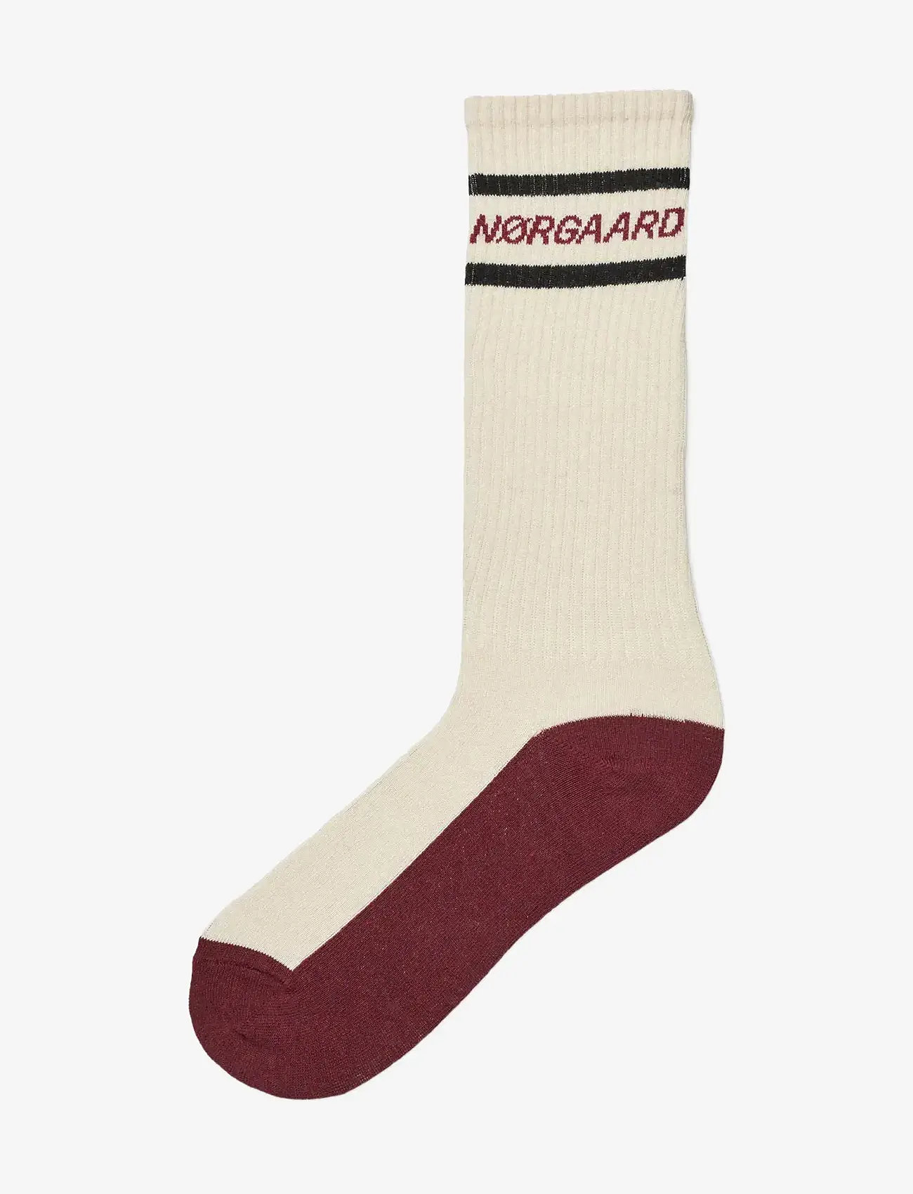 Mads Nørgaard - Sock Single Sport Longo - crew-socken - off white - 0
