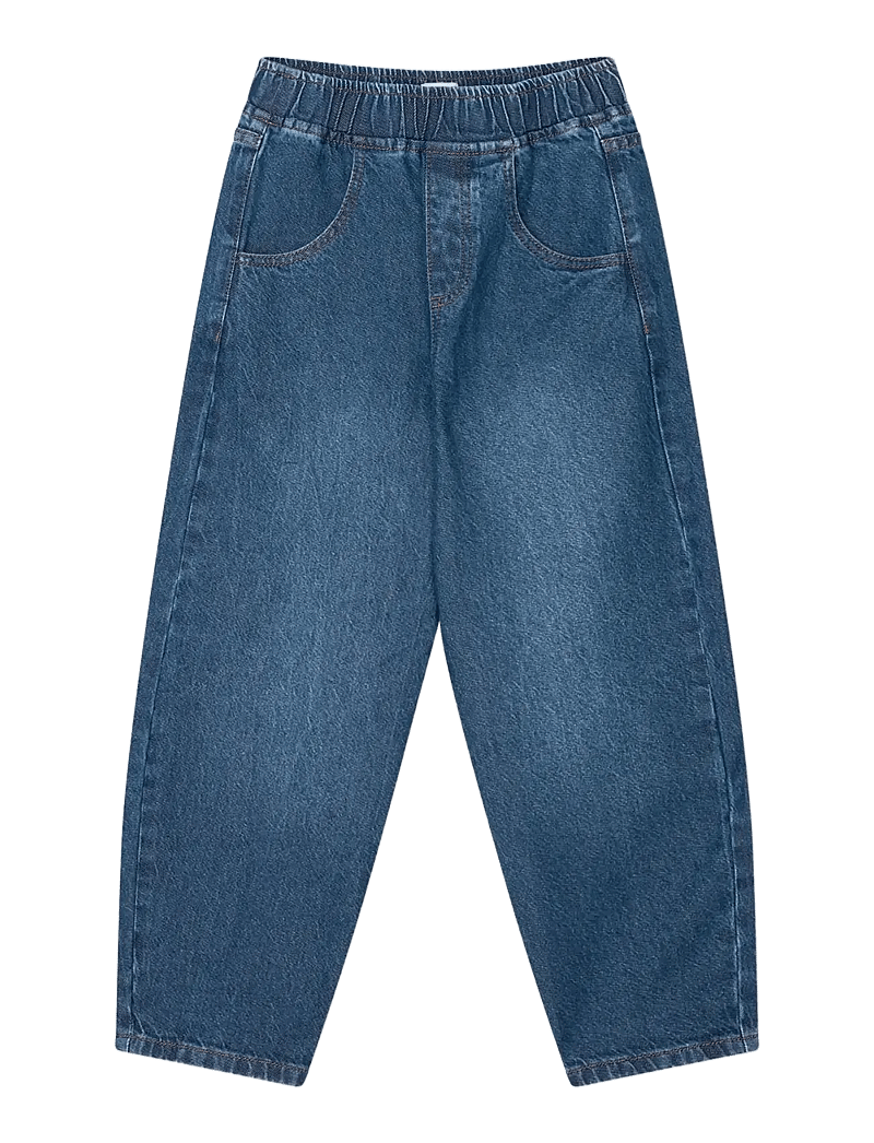 Mads Nørgaard - Hildred Blue Penni Pants - byxor - blue wash - 1