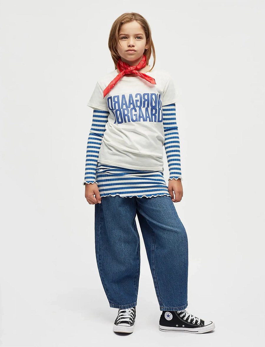Mads Nørgaard - Hildred Blue Penni Pants - einkaufen nach alter von - blue wash - 0