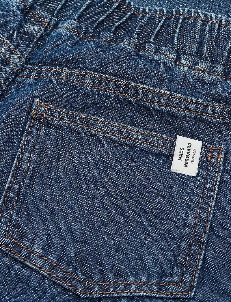 Mads Nørgaard - Hildred Blue Penni Pants - byxor - blue wash - 4