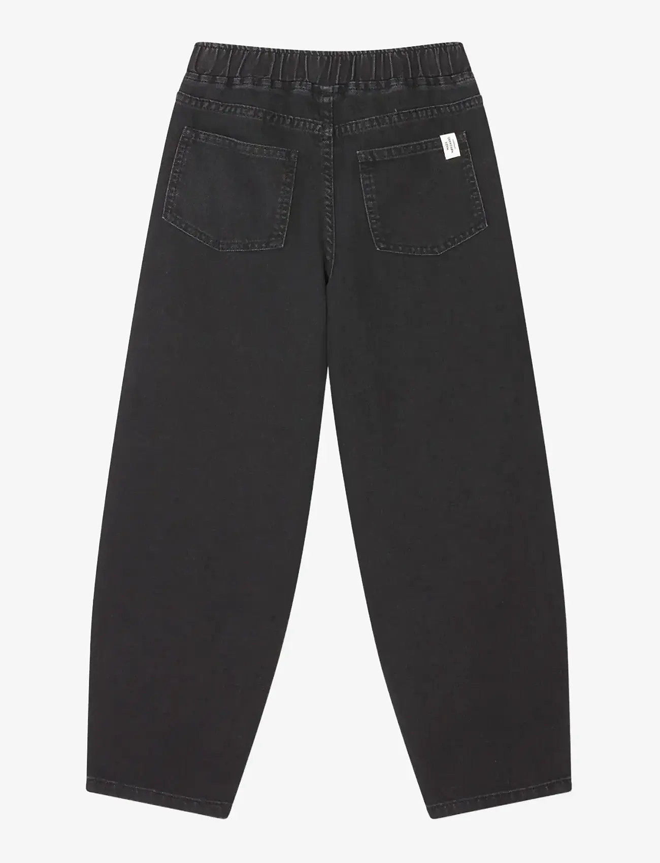 Mads Nørgaard - Hildred Black Penni Pants - bukser - washed black - 1