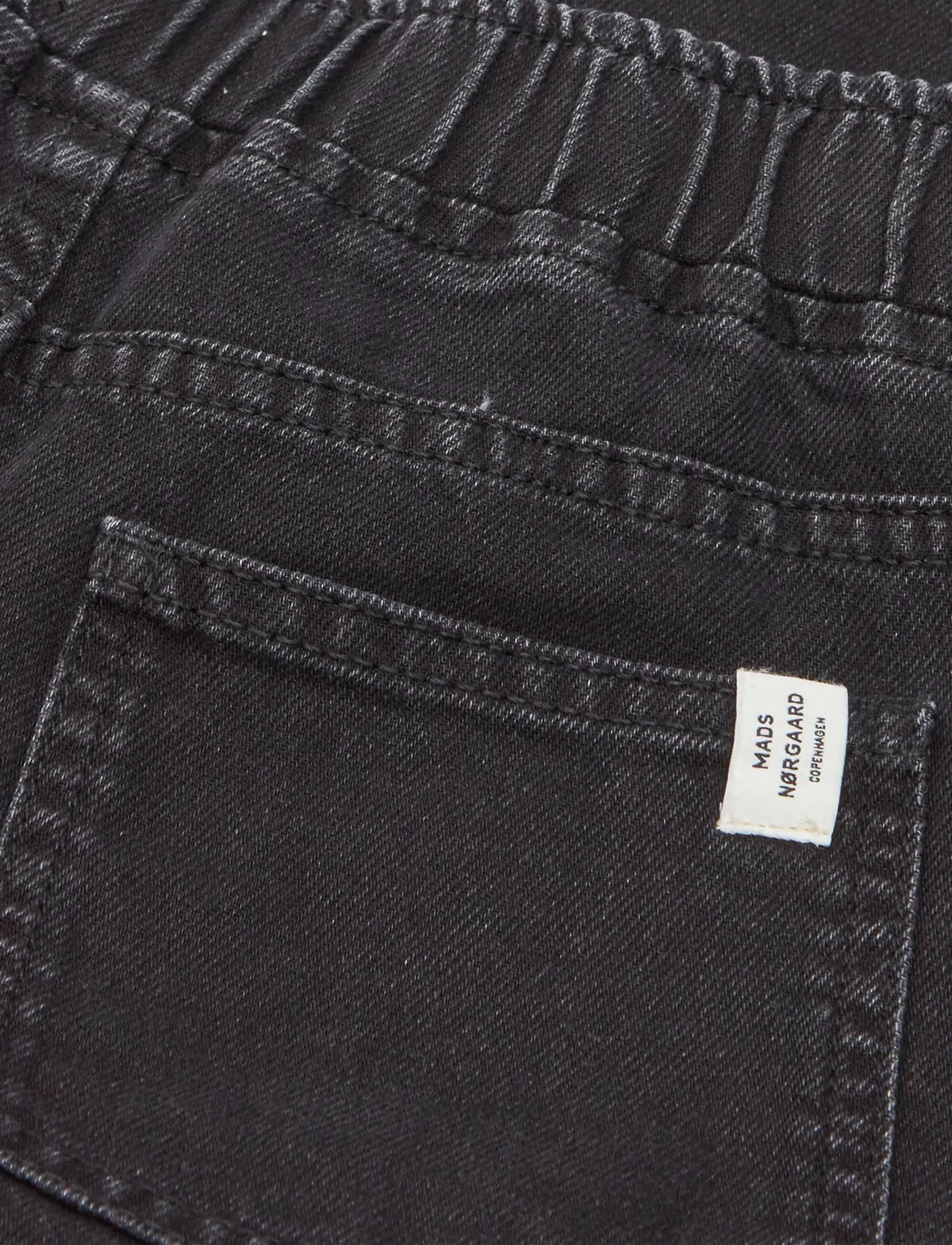 Mads Nørgaard - Hildred Black Penni Pants - einkaufen nach alter von - washed black - 2