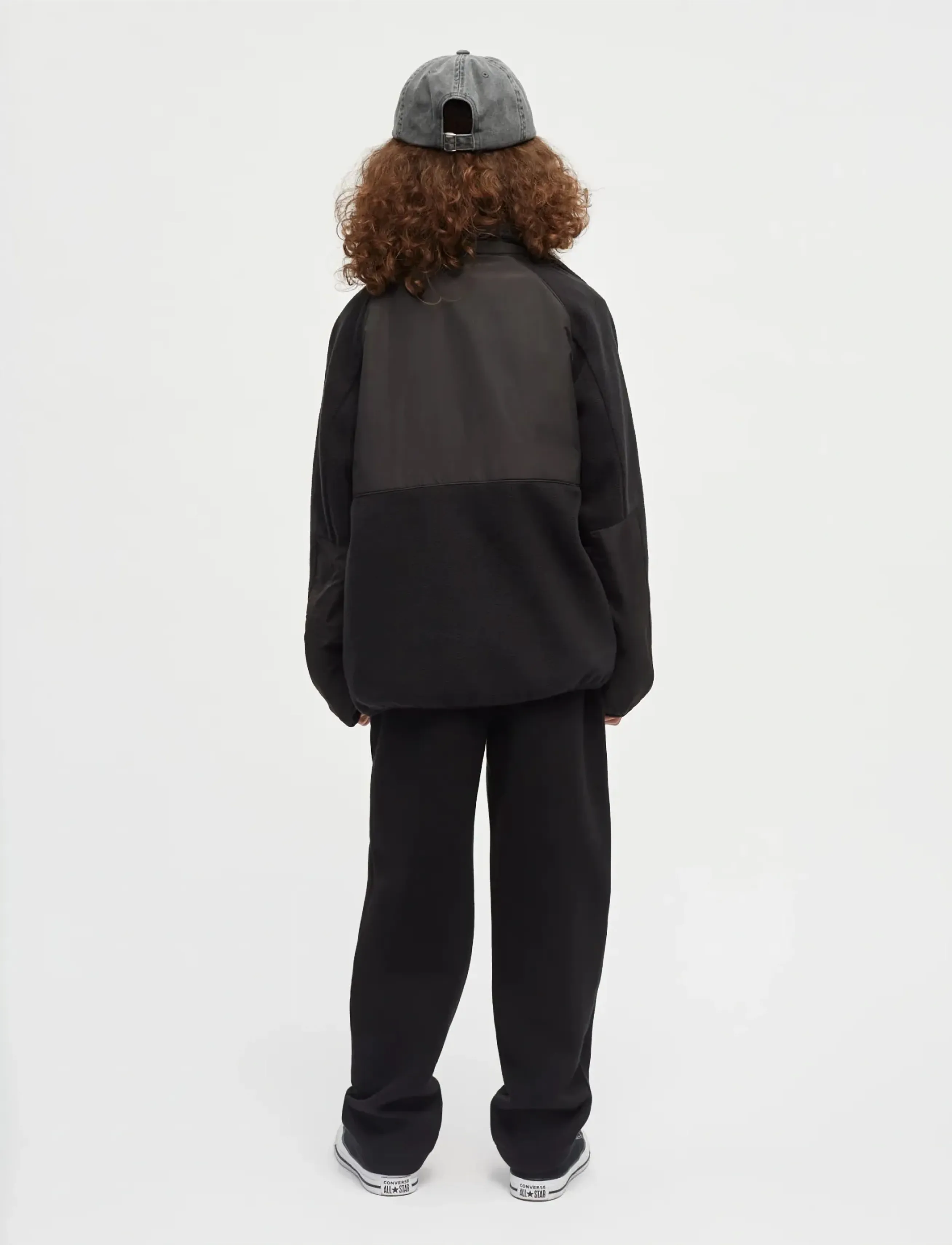 Mads Nørgaard - Soft Fleece Taki Jacket - fleecejacken - jet black - 3