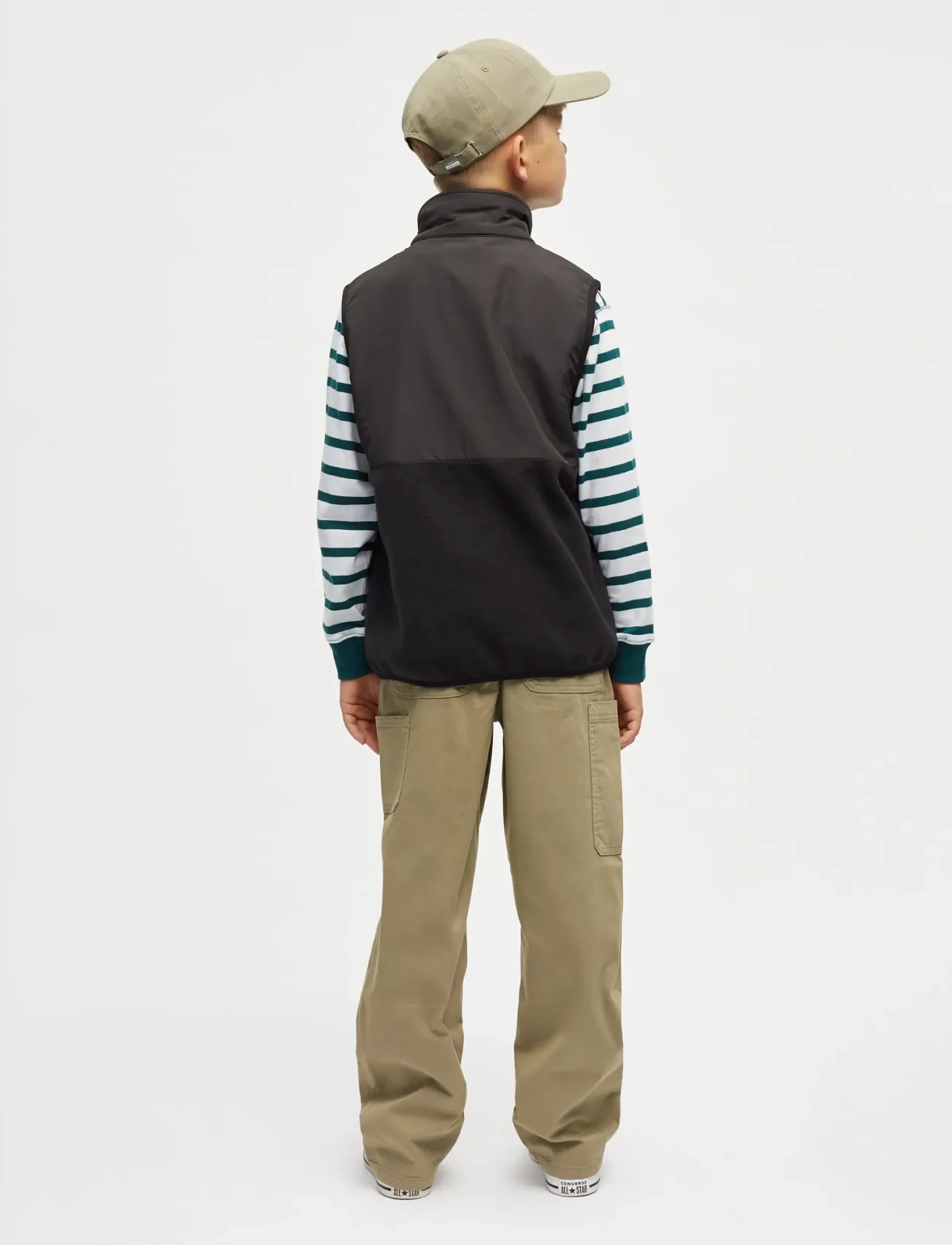 Mads Nørgaard - Soft Fleece Takito Vest - shop efter alder - jet black - 3
