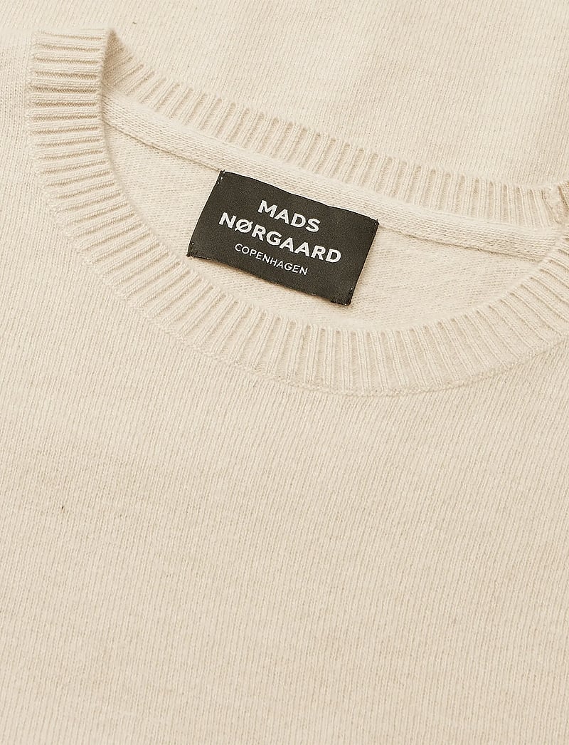 Mads Nørgaard - Super Wool Karsten Knit - rund hals - rainy day - 3