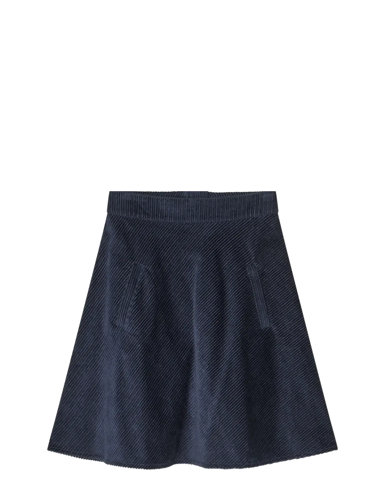 Mads Nørgaard Pretty Cord Stelly Skirt, 34, Röcke, Marineblau - Short Frauen