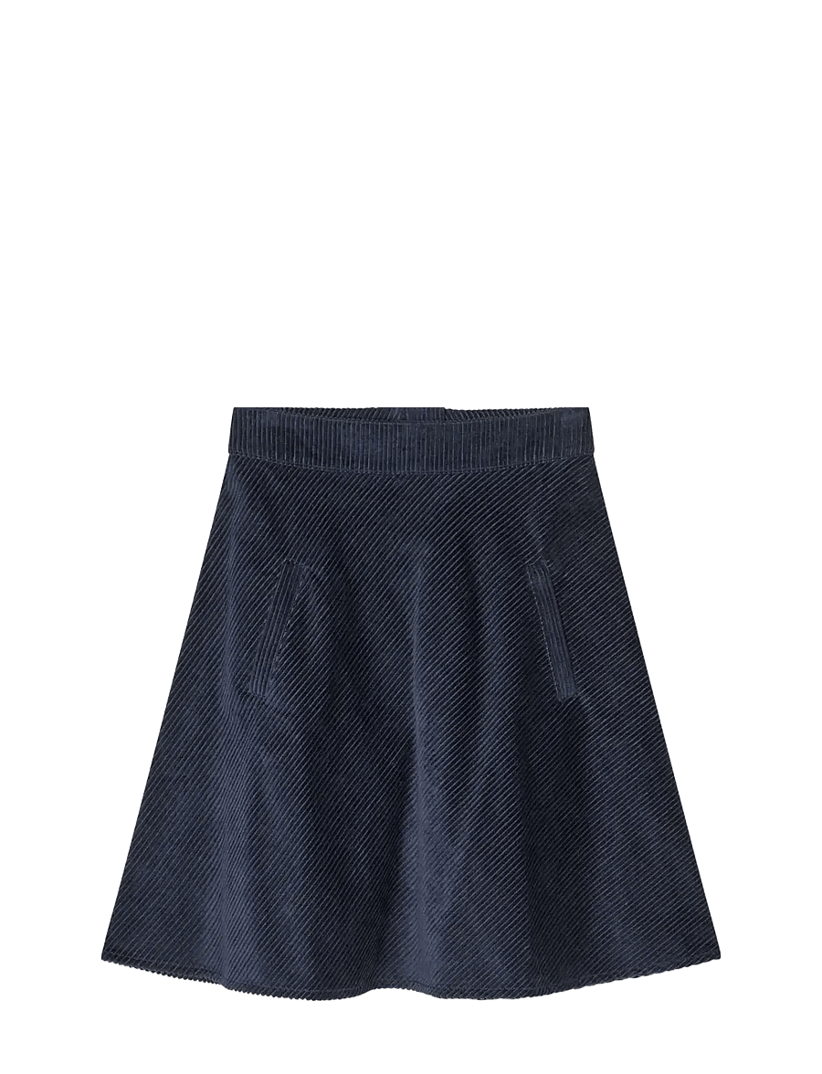 Mads Nørgaard - Pretty Cord Stelly Skirt - korte nederdele - parisian night - 0