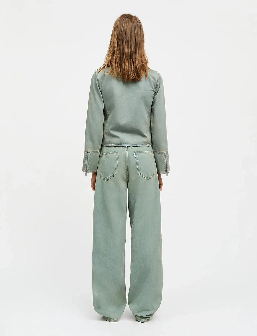 Mads Nørgaard - Cosy Denim Christel Jeans - raka jeans - vintage blue - 2