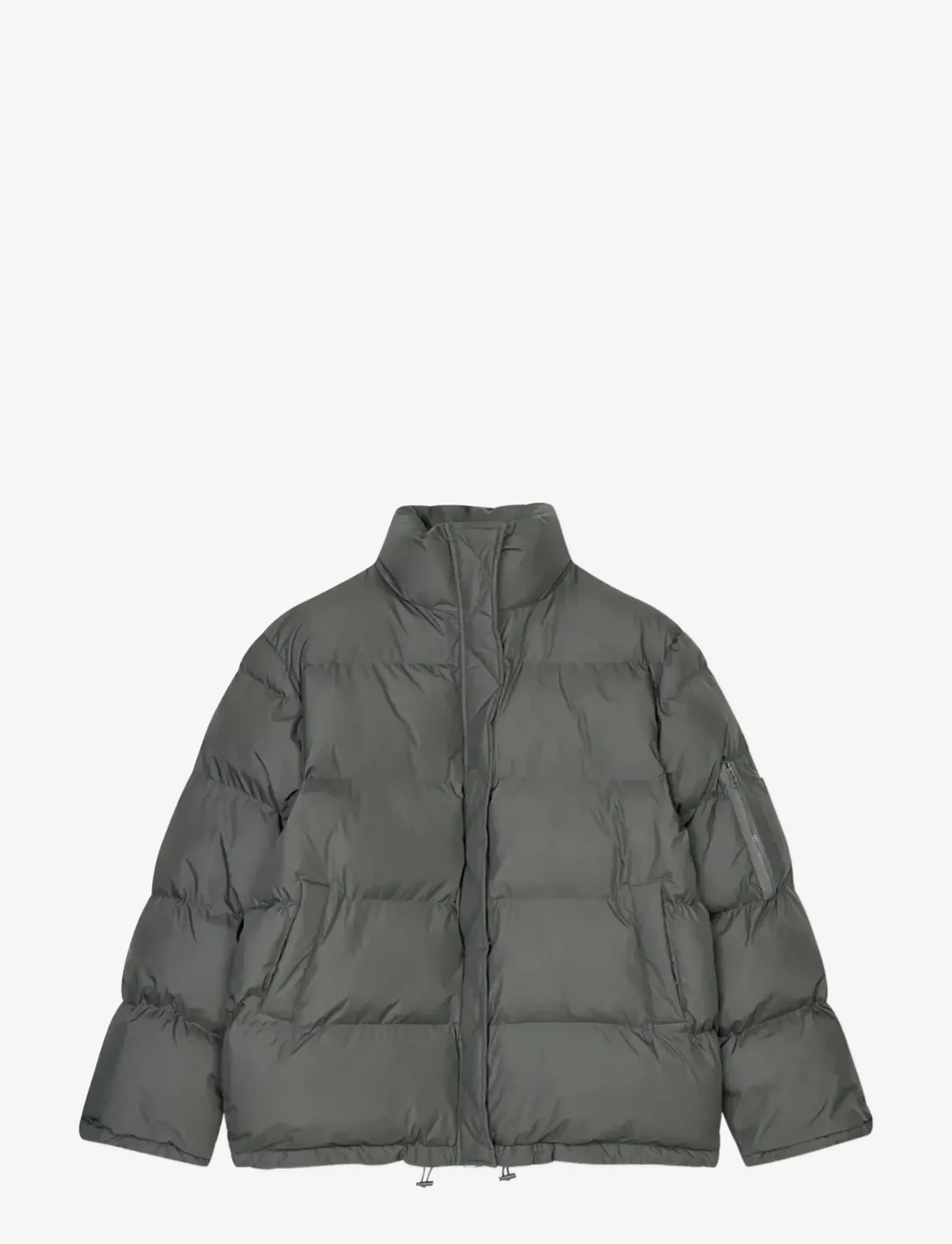 Mads Nørgaard - Light Ripstop Jenkis Jacket - dunjakker - asphalt - 1