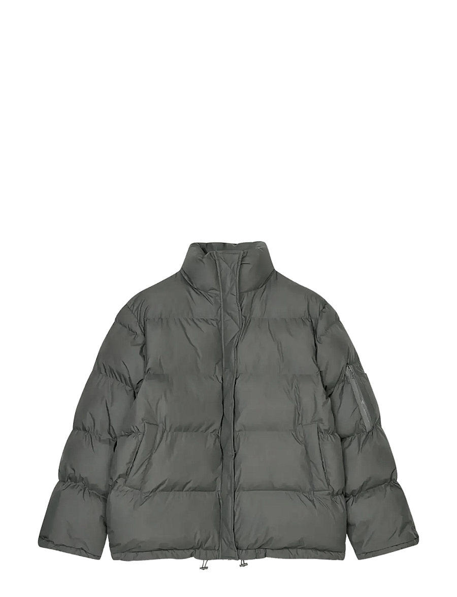 Mads Nørgaard - Light Ripstop Jenkis Jacket - ziemas jakas - asphalt - 1