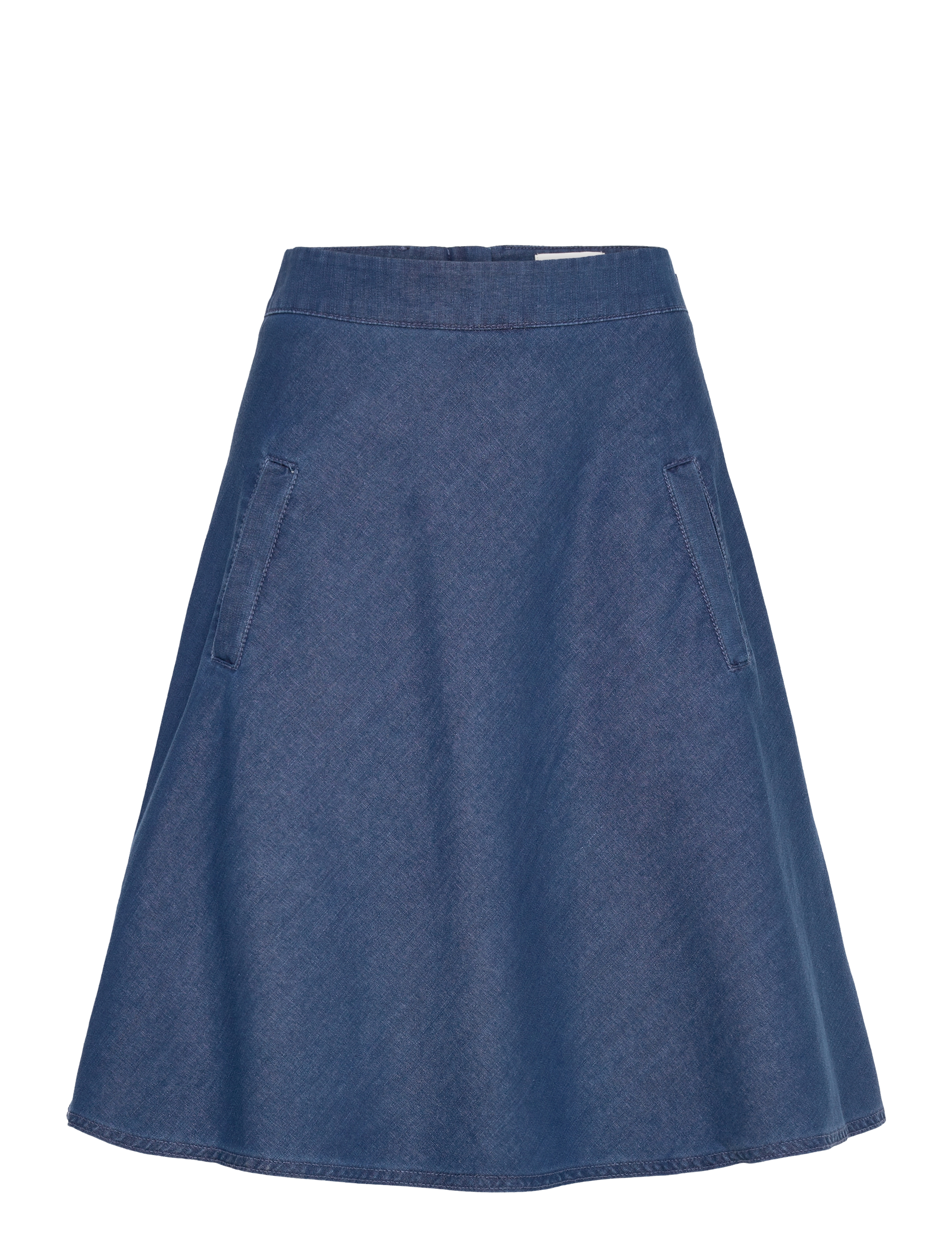 Mads Nørgaard Soft Denim Stelly Skirt - Tøj - SARGASSO SEA / blue