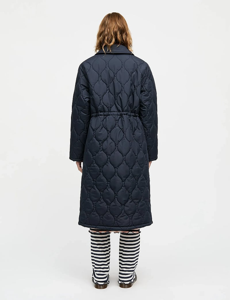 Mads Nørgaard - Light Ripstop Clava Coat - winterjacken - parisian night - 2