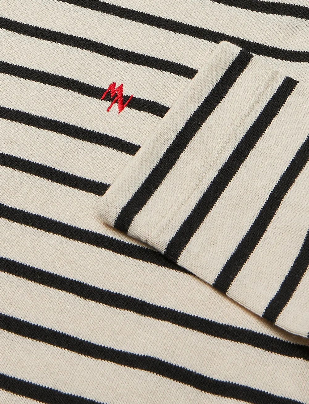 Mads Nørgaard - Pablo Maggie Tee LS - langærmede toppe - vanilla ice/black - 3