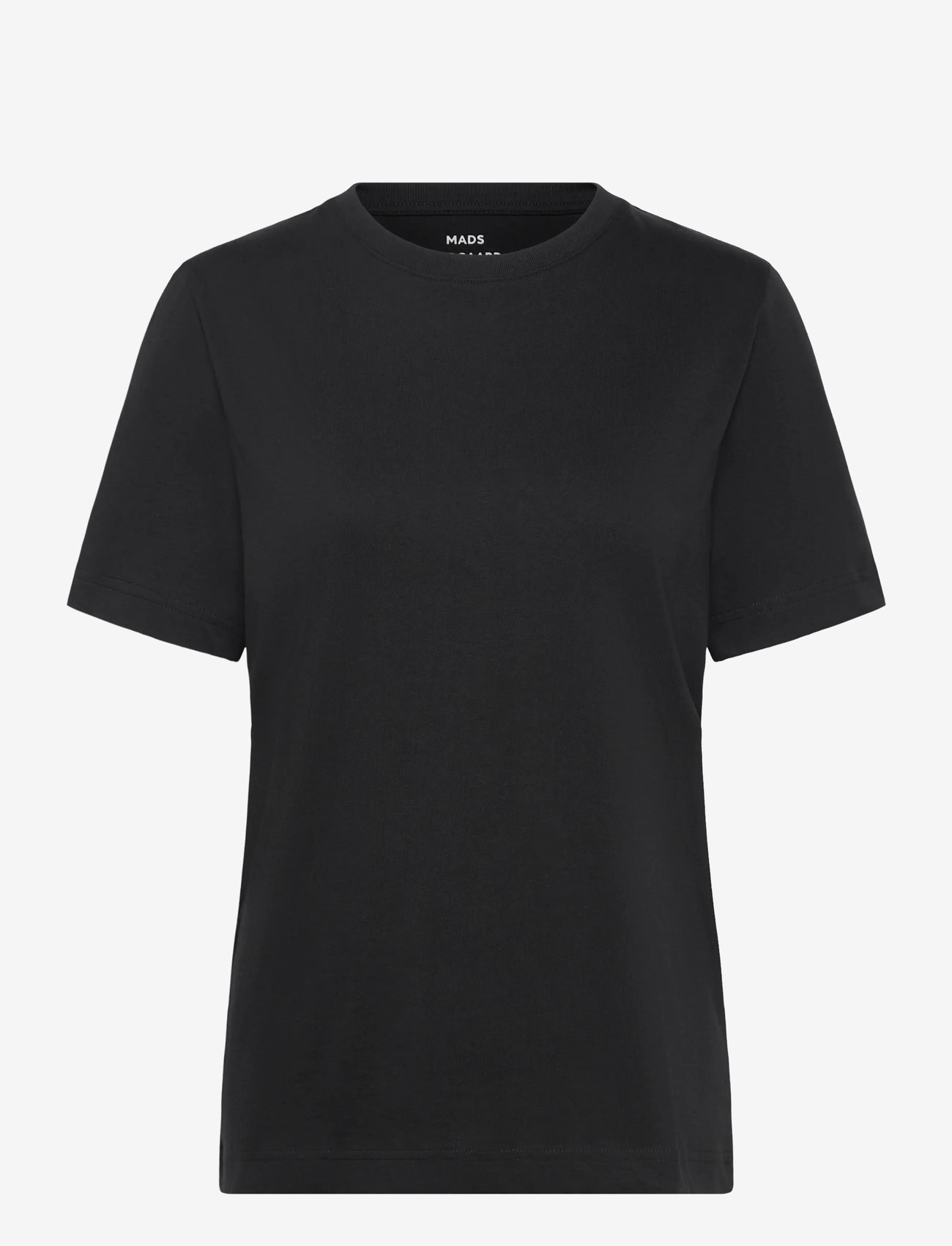 Mads Nørgaard - Cotton Jersey Jess Tee FAV - t-shirts - black - 0