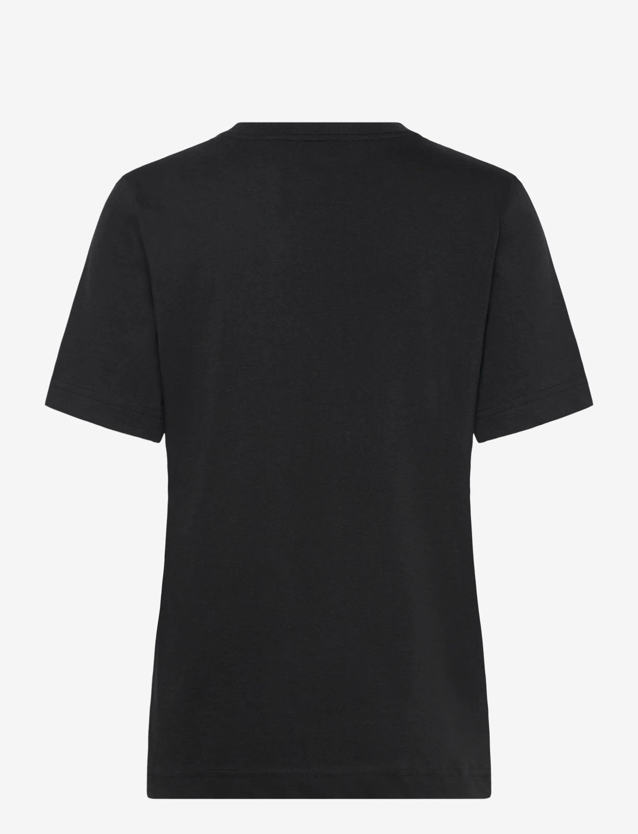 Mads Nørgaard - Cotton Jersey Jess Tee FAV - t-shirts - black - 1