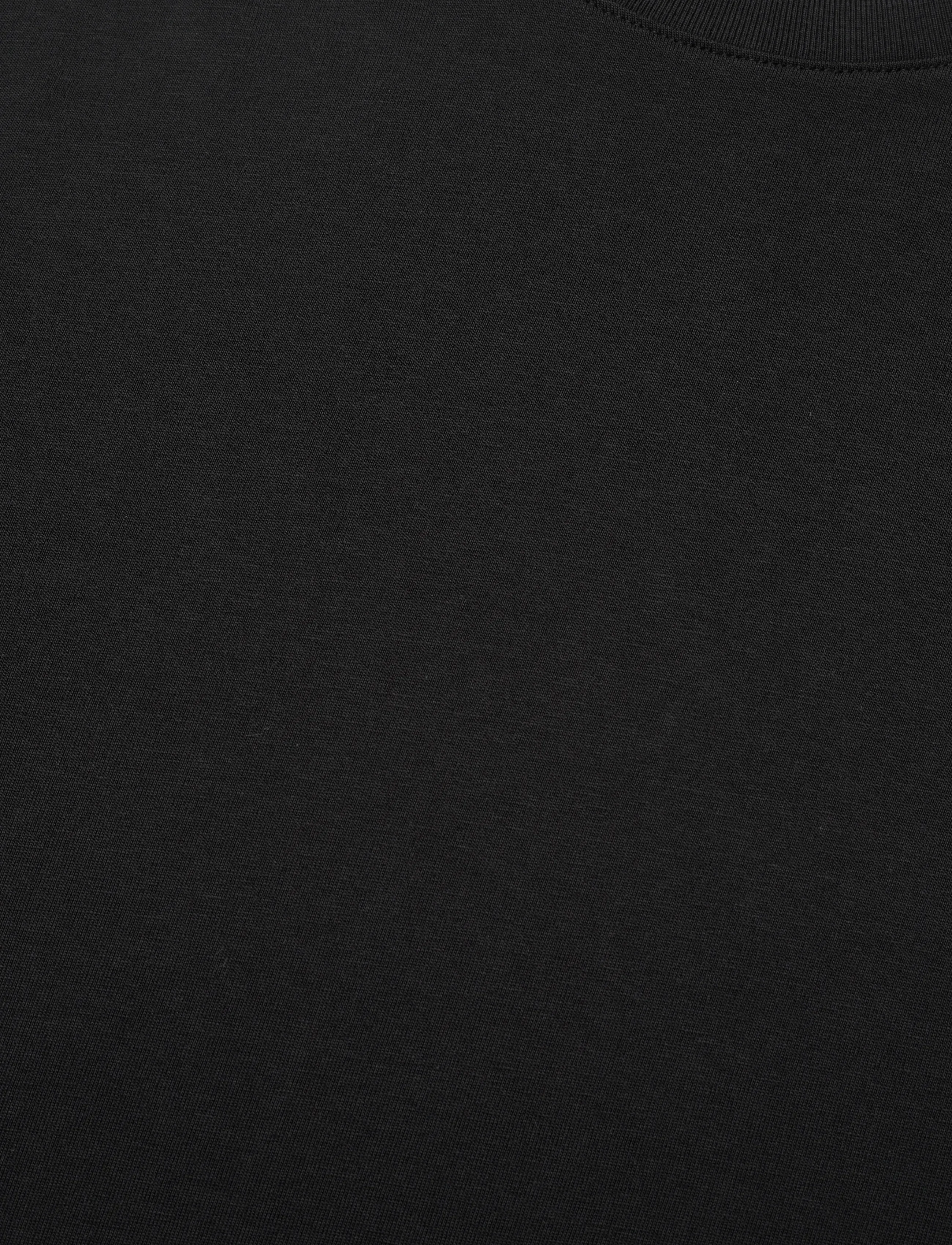 Mads Nørgaard - Cotton Jersey Jess Tee FAV - t-shirts - black - 2