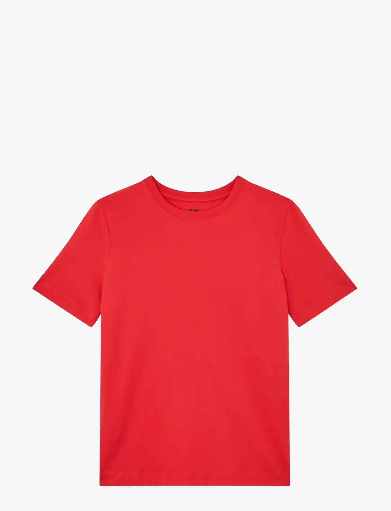 Mads Nørgaard - Cotton Jersey Jess Tee FAV - t-shirts - fiery red - 0