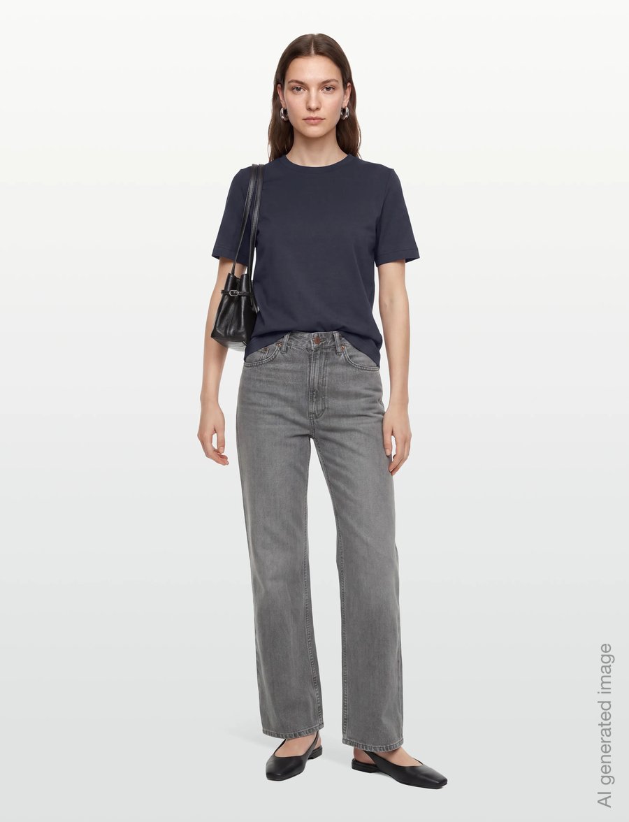 Mads Nørgaard - Cotton Jersey Jess Tee FAV - t-särgid - parisian night - 0