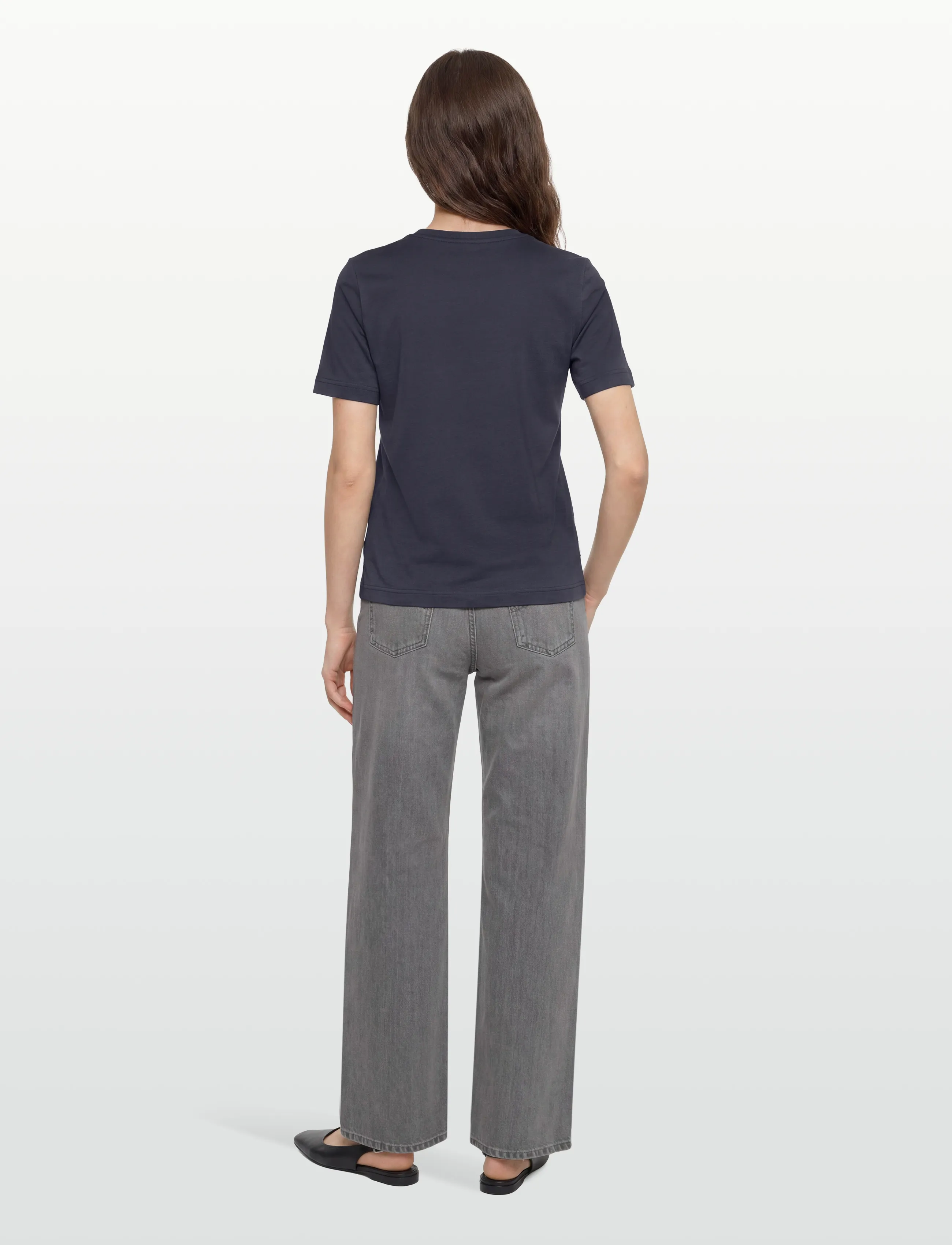 Mads Nørgaard - Cotton Jersey Jess Tee FAV - t-särgid - parisian night - 4