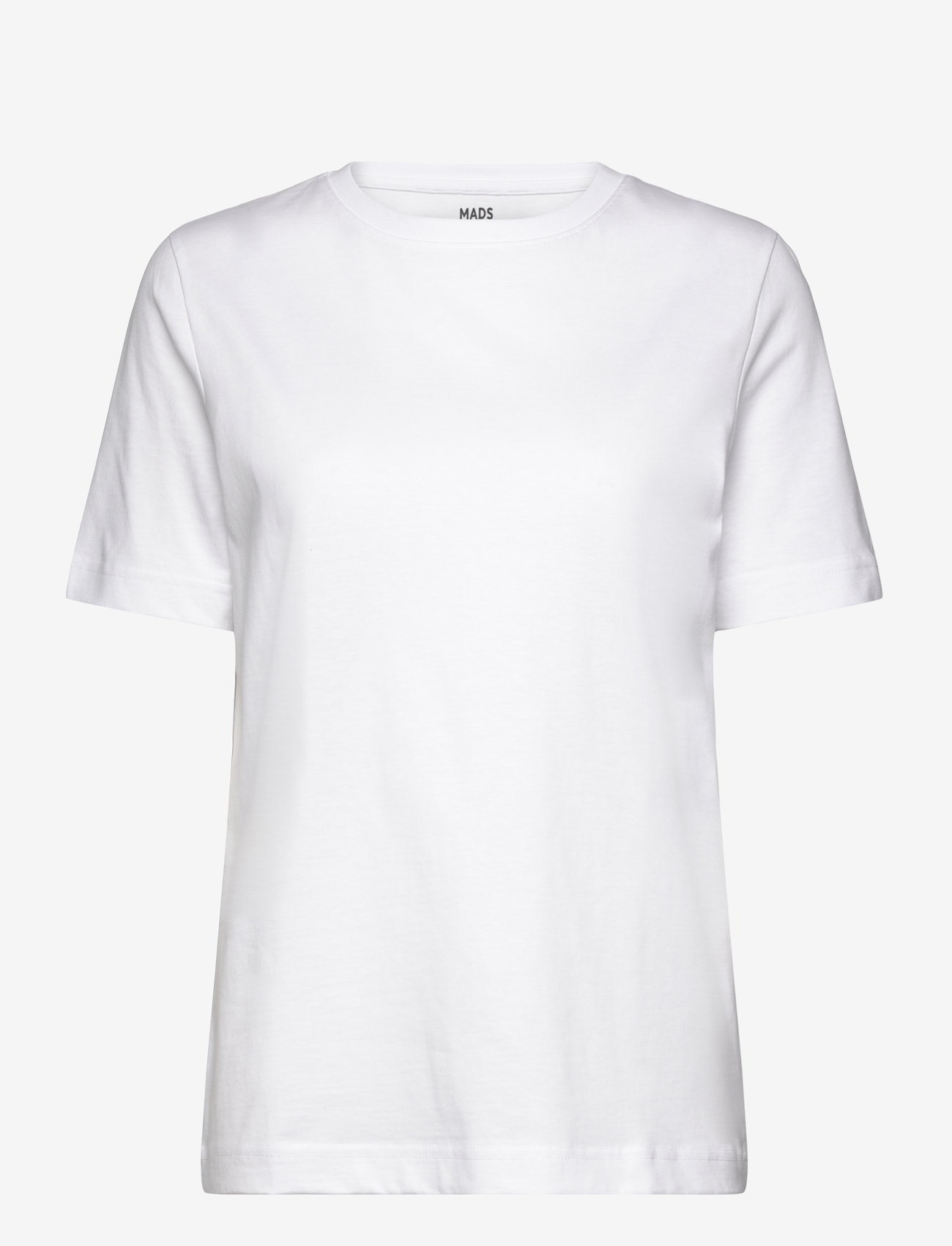 Mads Nørgaard - Cotton Jersey Jess Tee FAV - t-shirts - white - 0