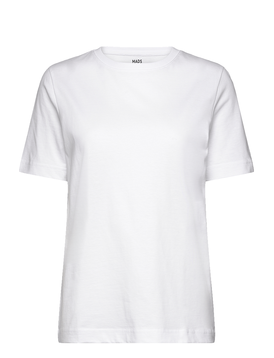 Mads Nørgaard - Cotton Jersey Jess Tee FAV - t-särgid - white - 1