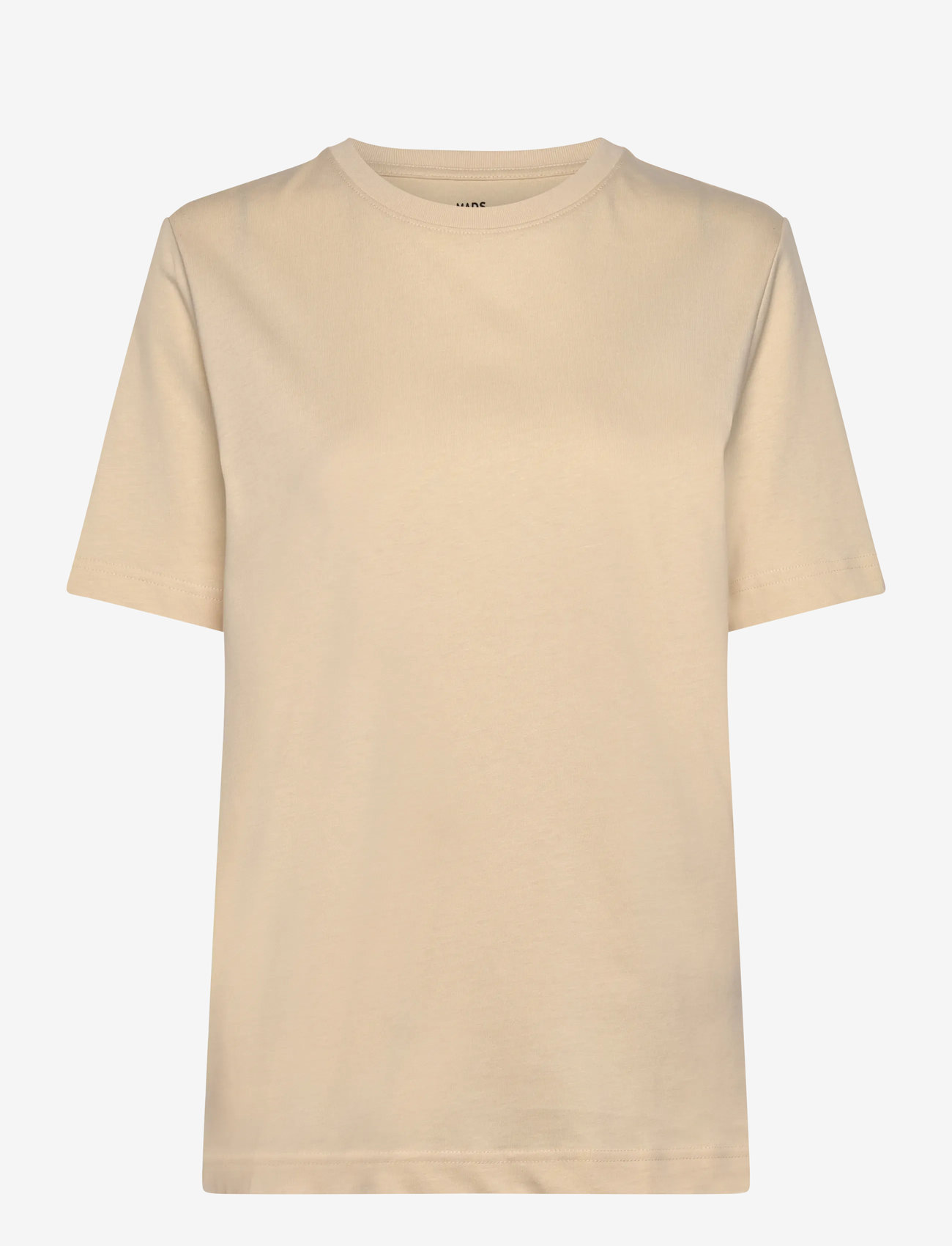 Mads Nørgaard - Cotton Jersey Jess Tee FAV - t-shirts - wood ash - 0