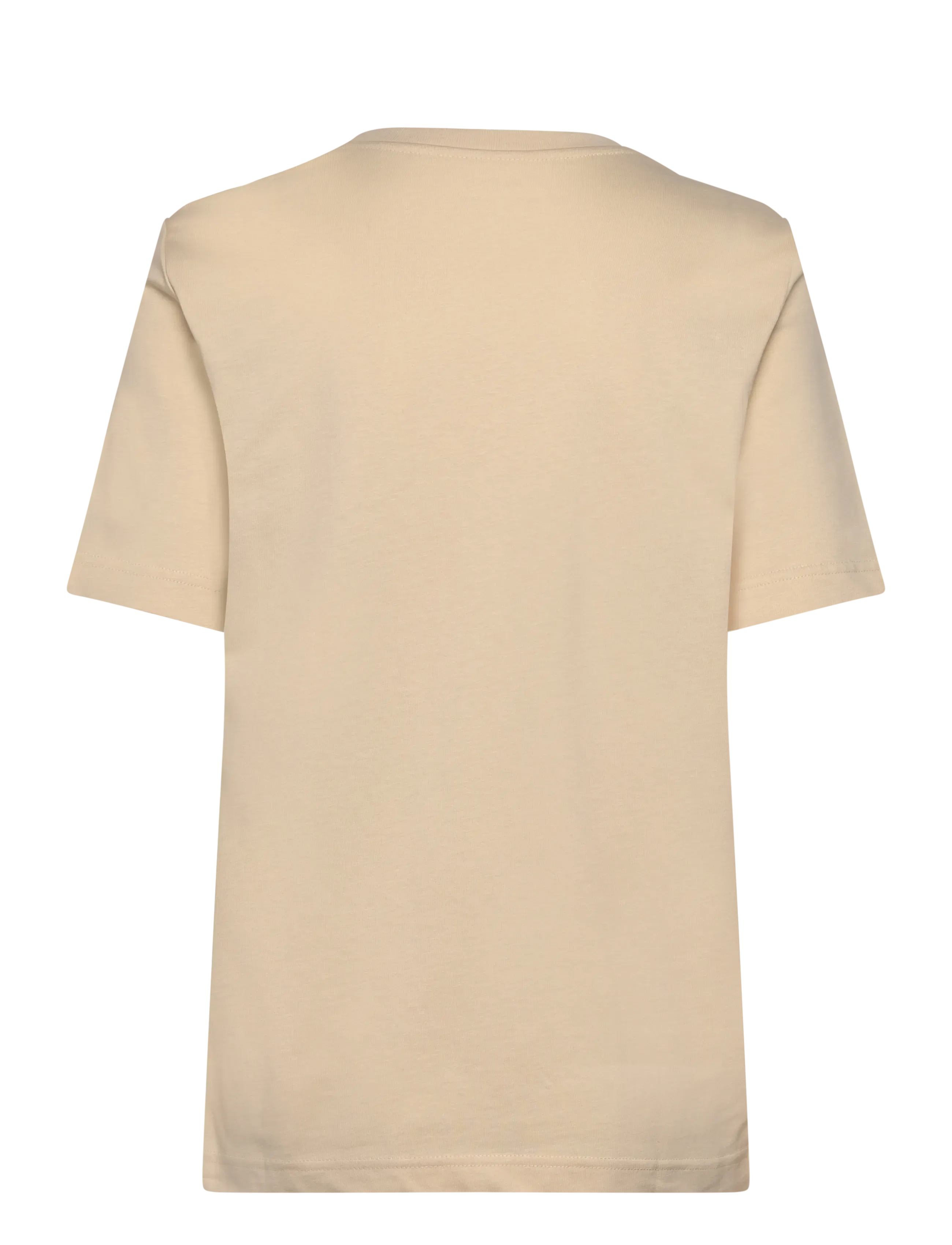 Mads Nørgaard - Cotton Jersey Jess Tee FAV - t-shirts - wood ash - 1