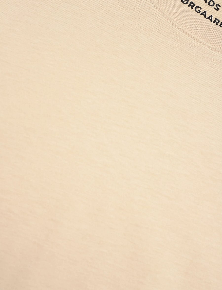 Mads Nørgaard - Cotton Jersey Jess Tee FAV - t-shirts - wood ash - 5