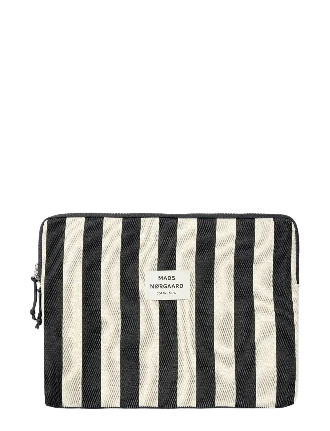 Knit Stripe Computer Sleeve Large - BLACK
