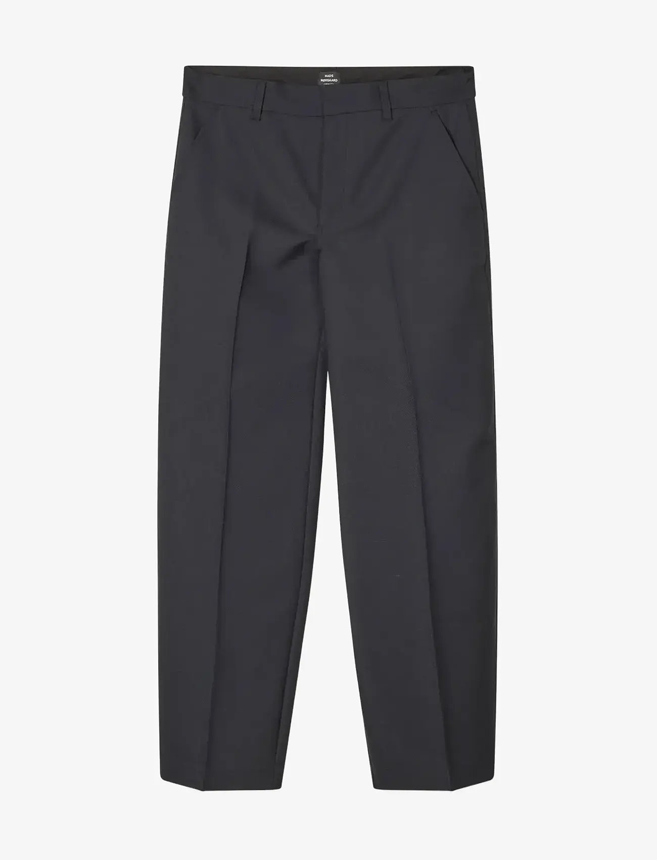 Mads Nørgaard - Super Twill Henry Pants - black - 0
